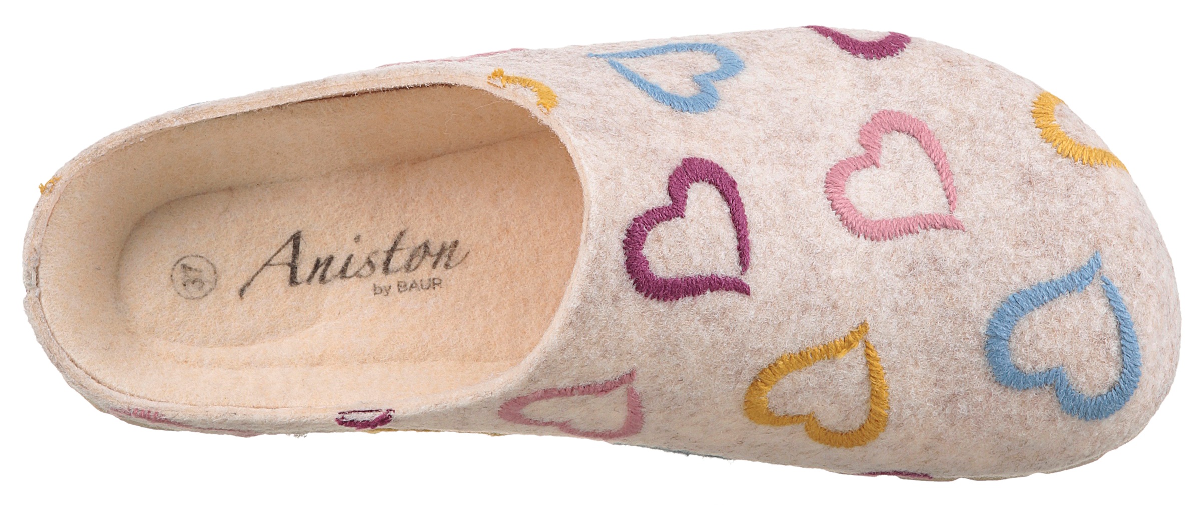 Aniston SHOES Clog, Homeslipper, Hausschuh in Bequemweite G (= weit)