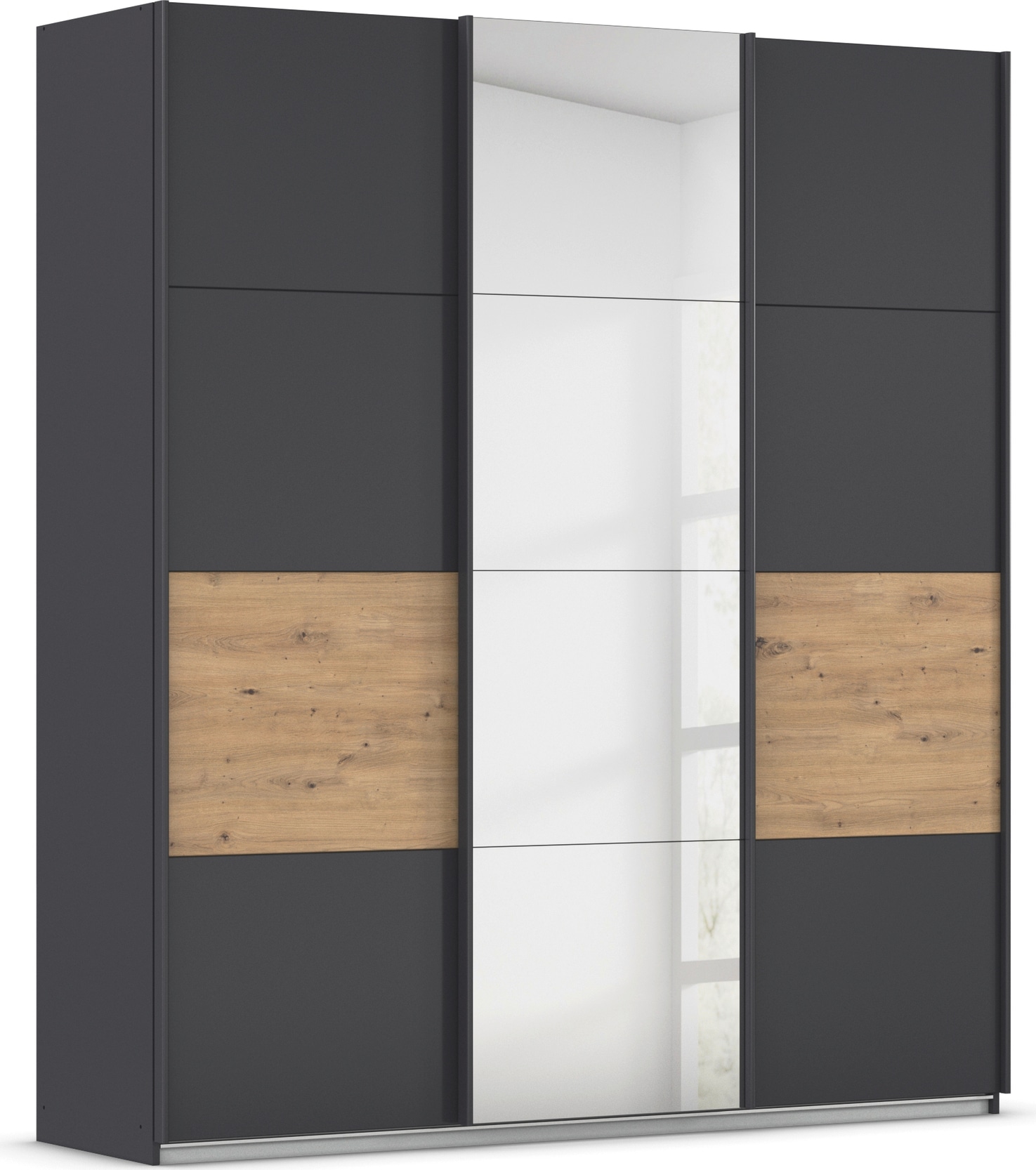 OTTO home "Mehrzweckschrank Aktenschrank Möbel Mietswohnung Schlafzimmer CORTONA" Breiten 203/271/315/360 cm, Höhen 210/229 cm, inkl. Inneneinteilung, 2 Stoffboxen extra Einlegeböden MADE IN GERMANY