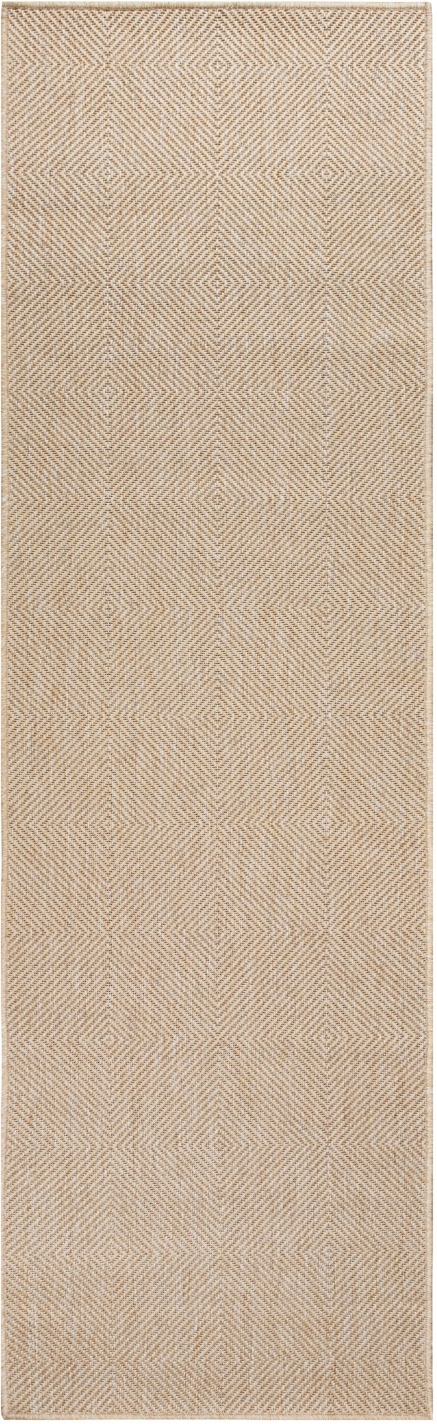 my home Teppich »Anna, auch als Läufer erhältlich«, rechteckig, 3 mm Höhe, In- und Outdoor geeignet, Sisal-Optik, Wetterfest & UV-beständig