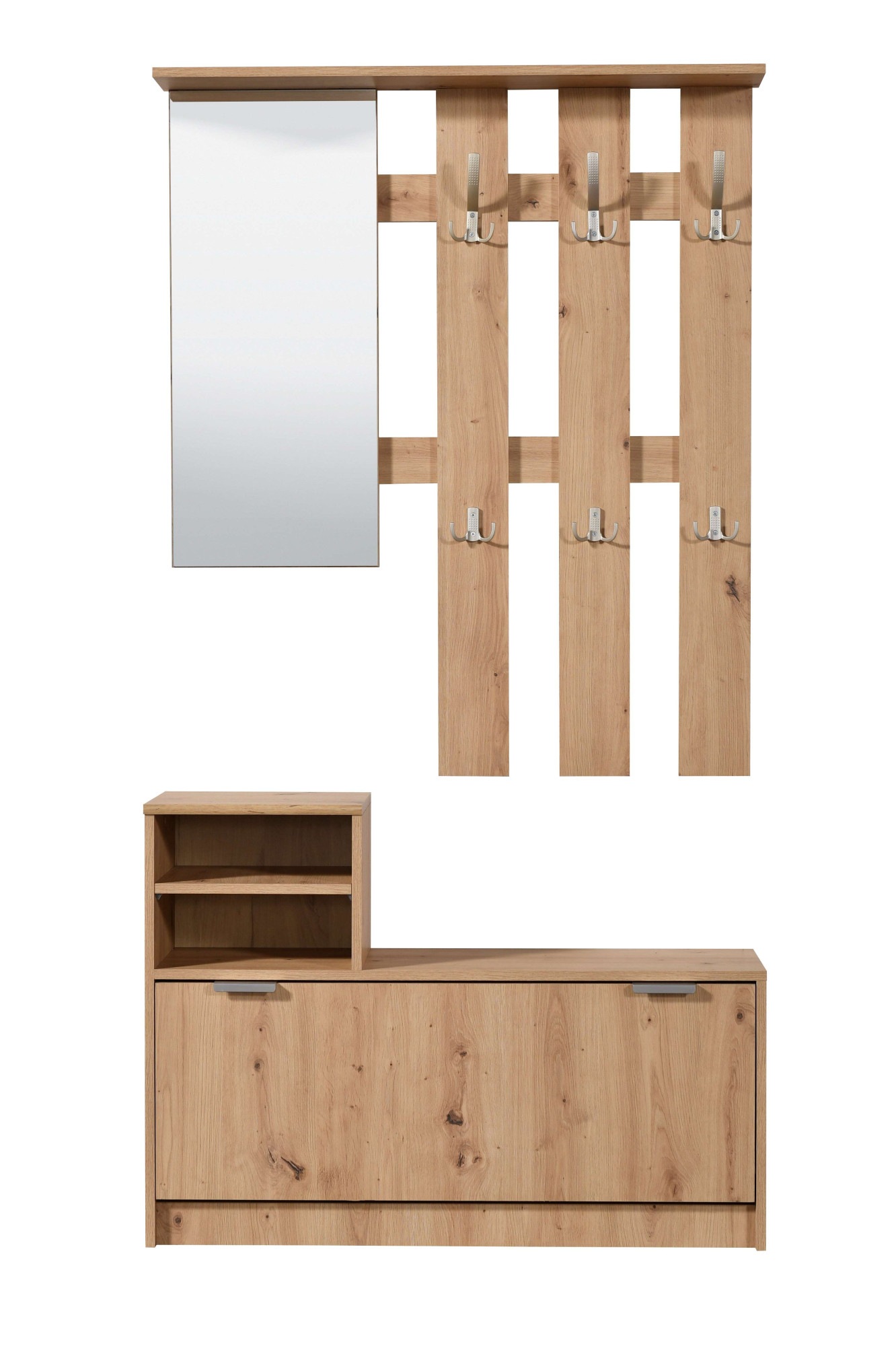 INOSIGN Garderoben-Set "Ravenna Flurgarderobe, Dielenschrank, Kompaktgarder günstig online kaufen