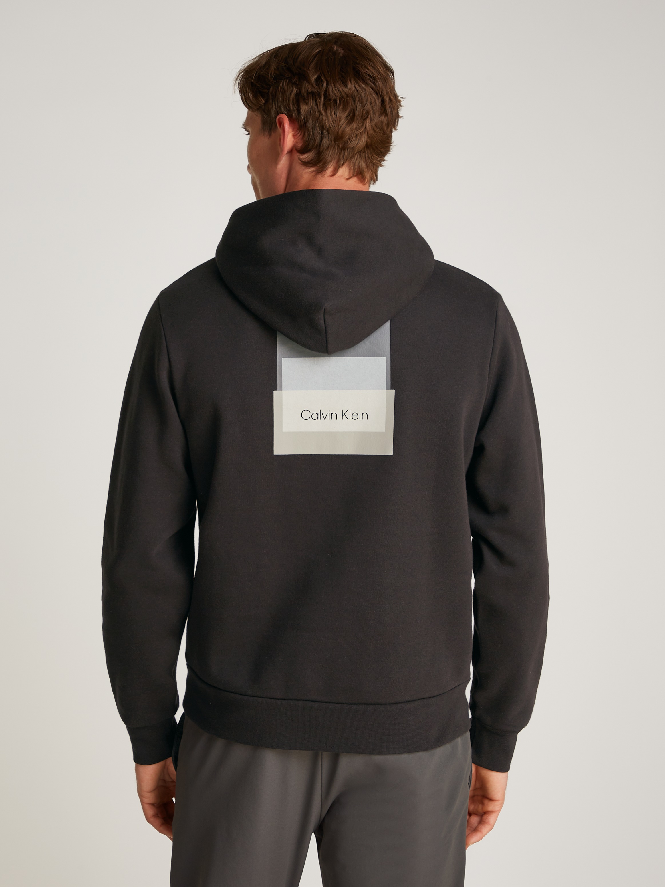 Calvin Klein Sweatshirt "STACKED COLOR BLOCK BACK HOODIE", mit Logoprint günstig online kaufen