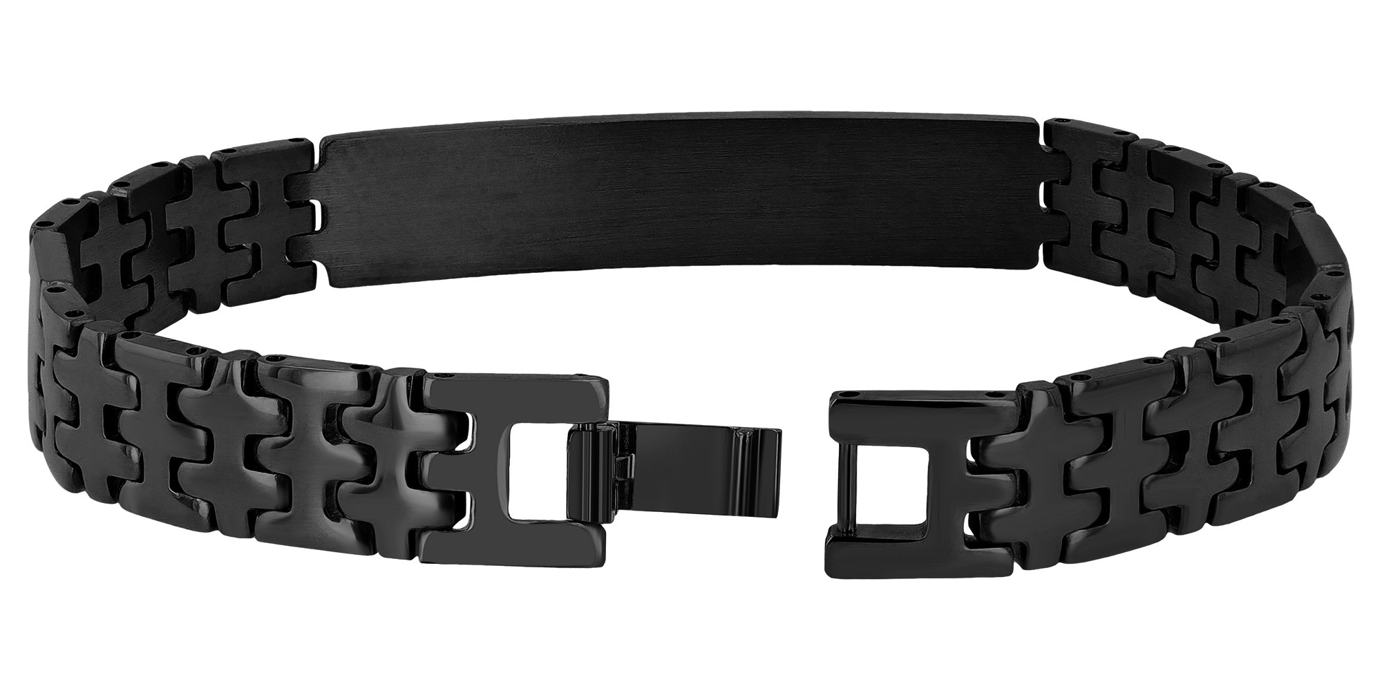 Adelia´s Gliederarmband »Armband – Gliederarmband aus Edelstahl 20 cm« Schöne Geschenkidee zum Jubiläum