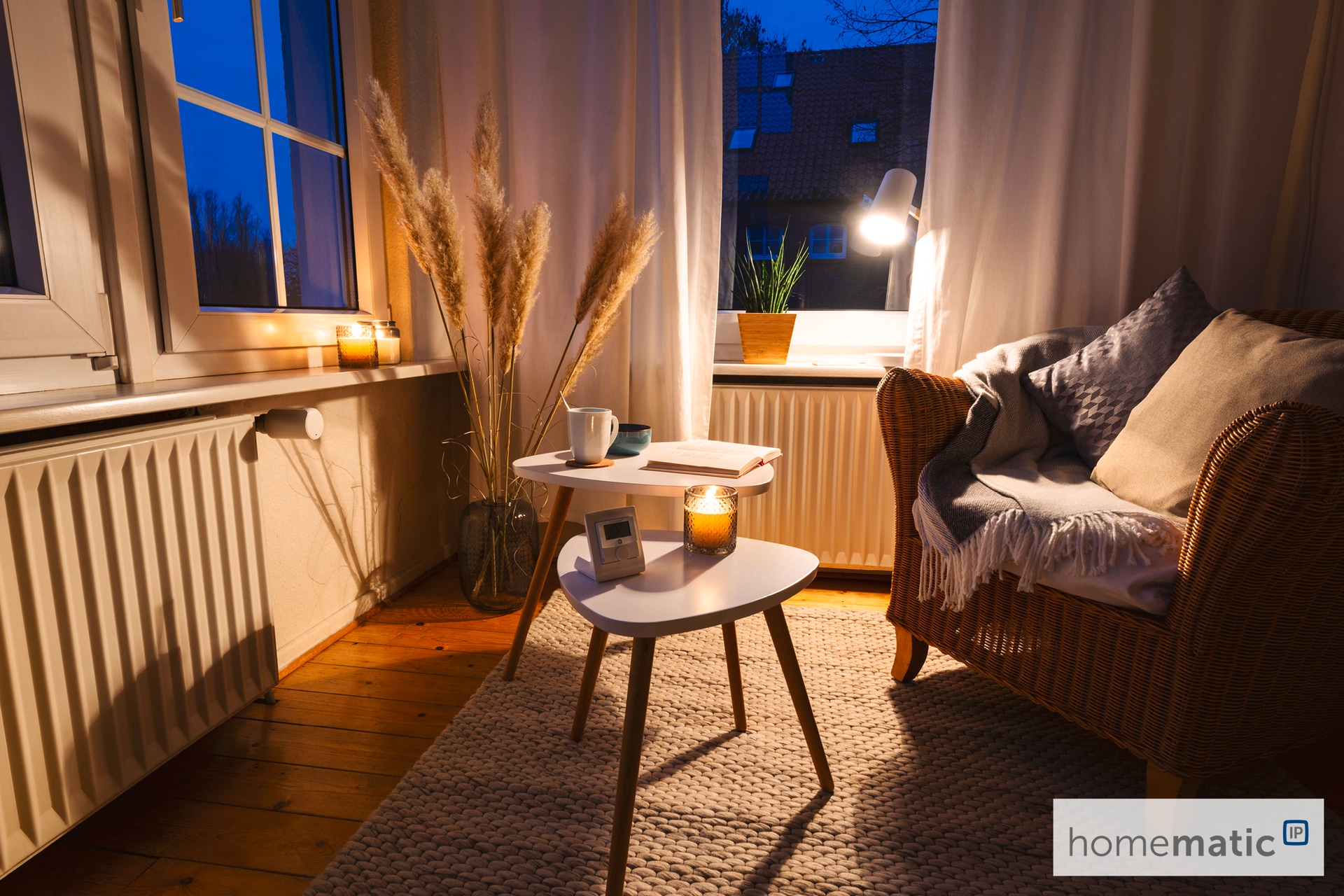 Homematic IP Smart-Home-Zubehör »Wandthermostat mit Luftfeuchtigkeitssensor WTH-3«