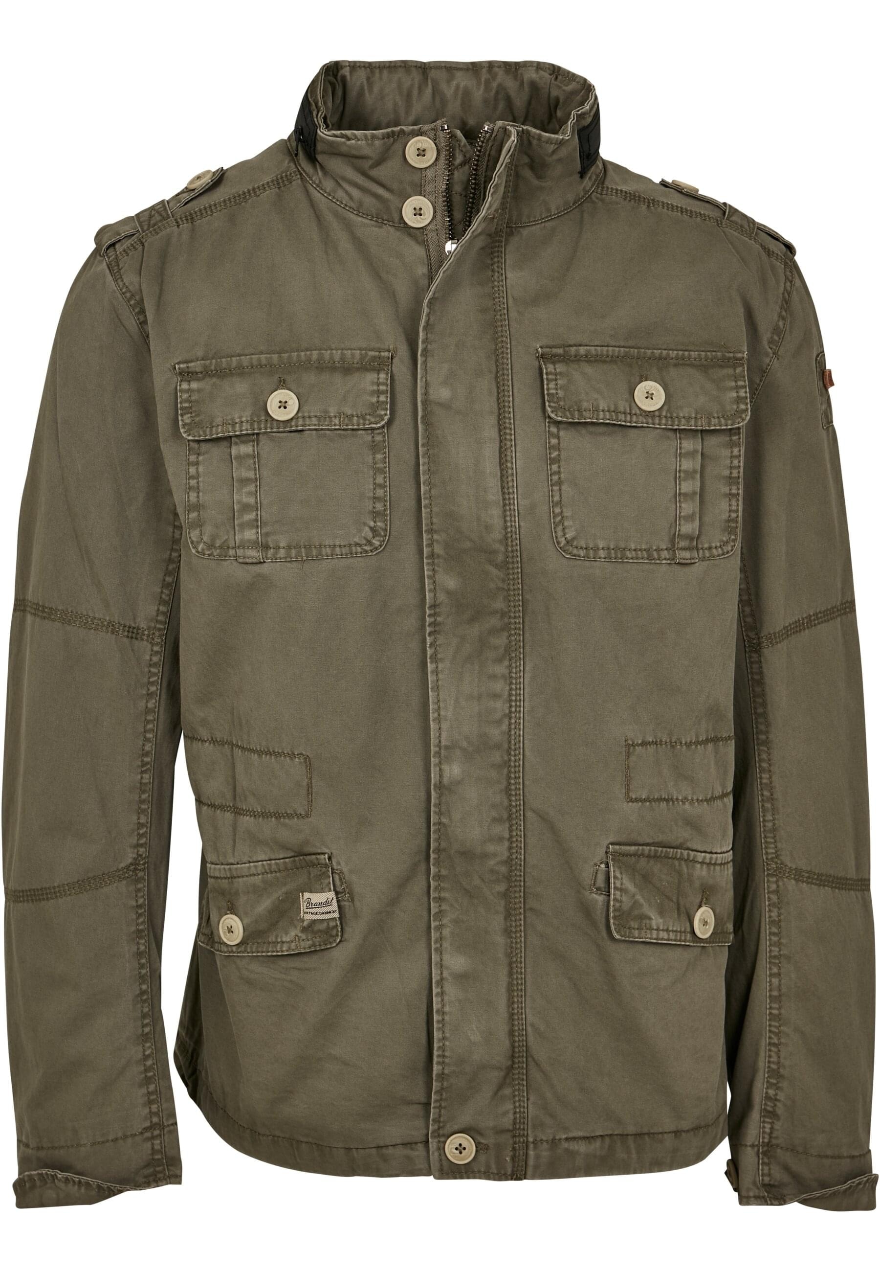 Brandit Britannia Herren Übergangsjacke Vintage Outdoor Sommer Jacke Army B32 eB