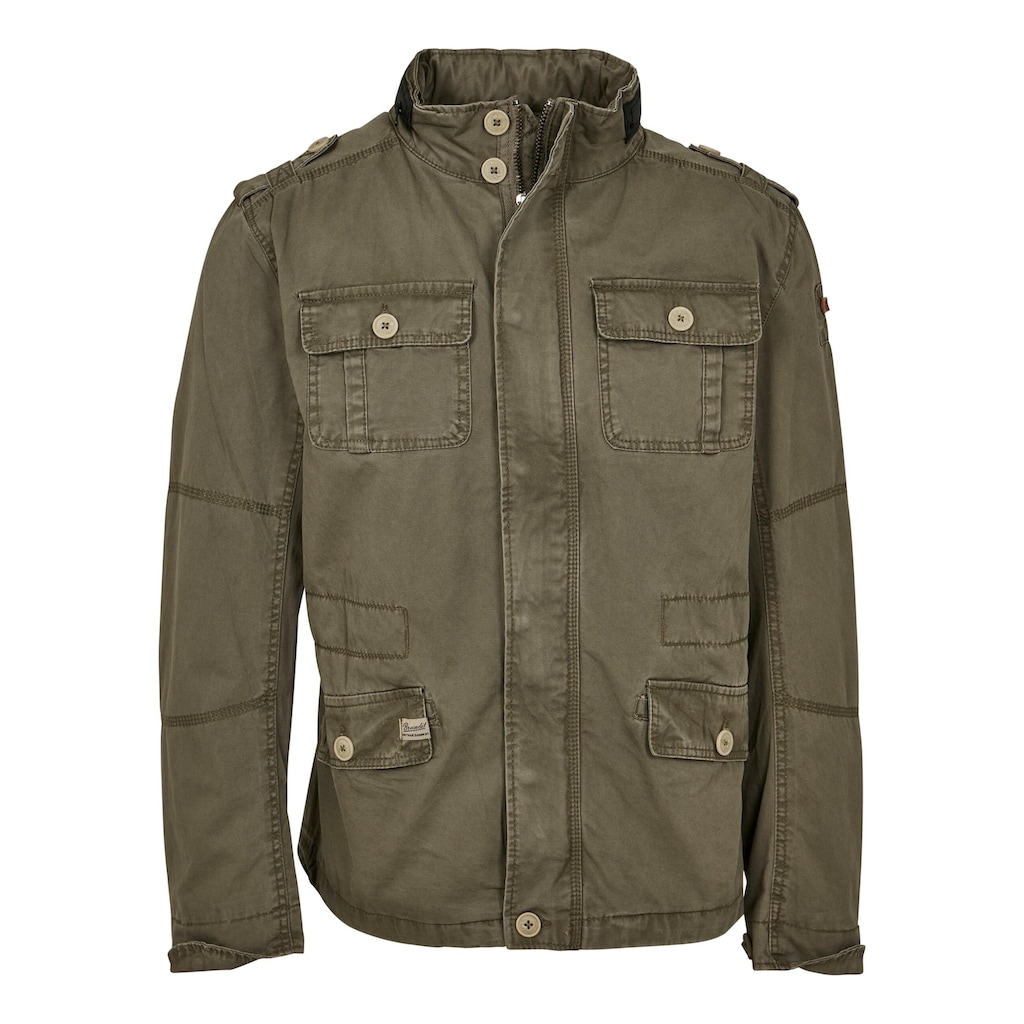 Brandit Allwetterjacke »Brandit Herren Britannia Jacket«, (1 St.), ohne Kapuze