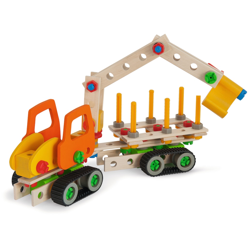 Eichhorn Konstruktionsspielsteine »Constructor Raupenbagger«, (170 St.)