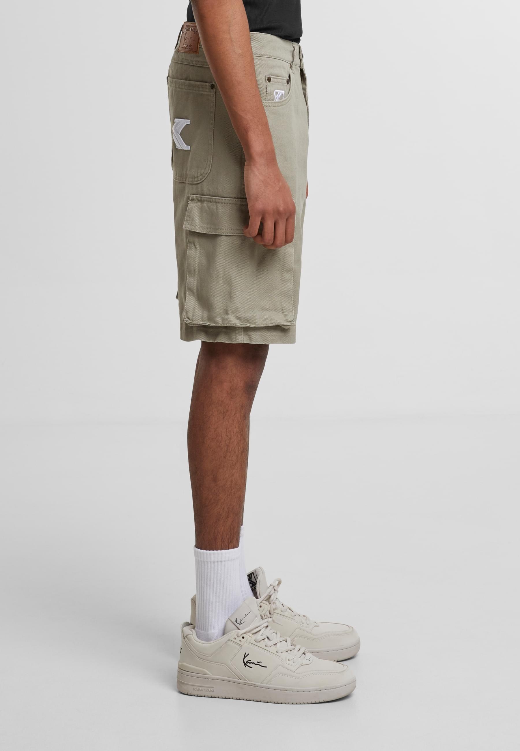 Karl Kani Shorts »Karl Kani KM222-042-1 KK Retro Washed Cargo Shorts«, (1 tlg.)