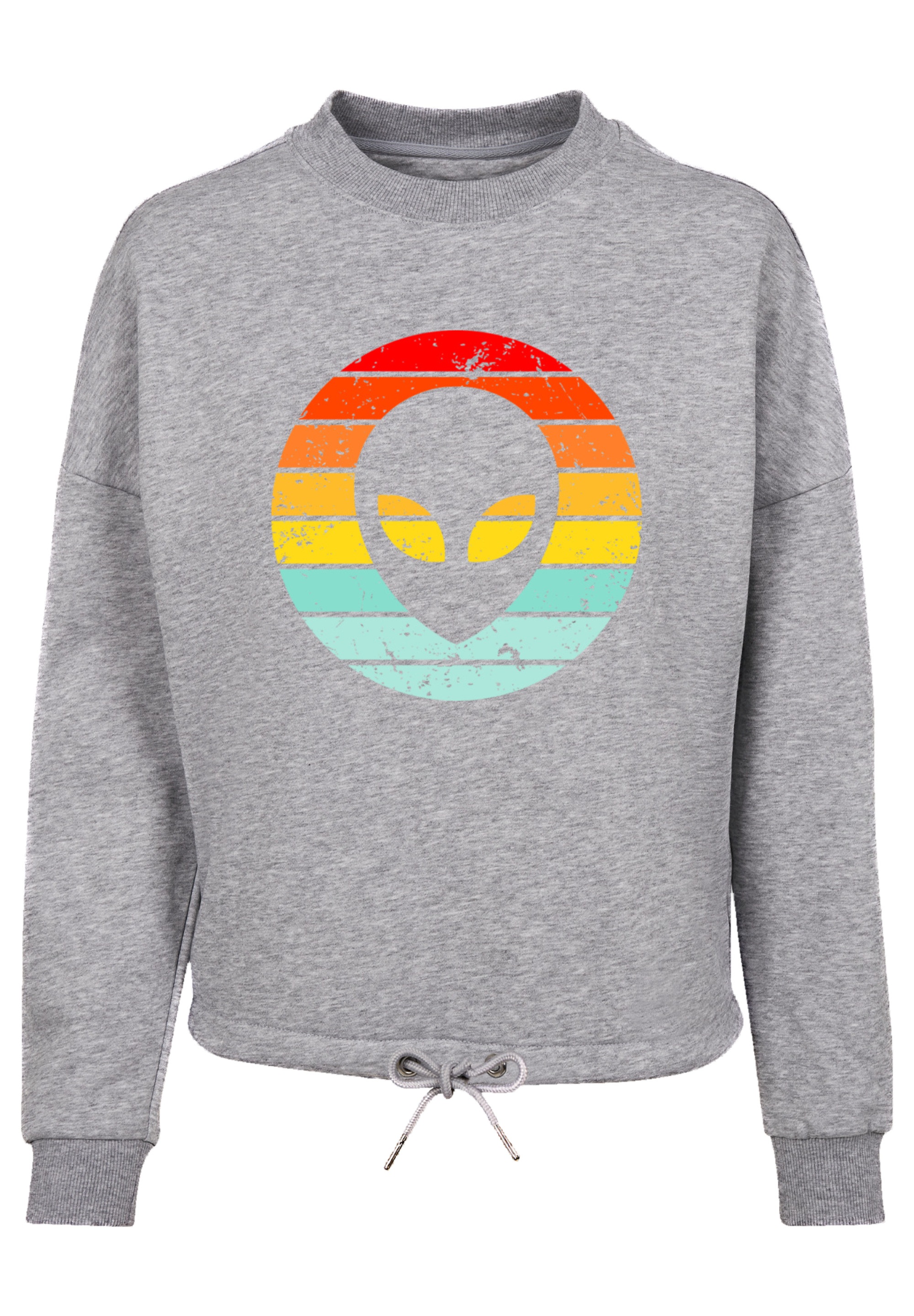 F4NT4STIC Sweatshirt »Alien Retro Sonnenuntergang«, Premium Qualität