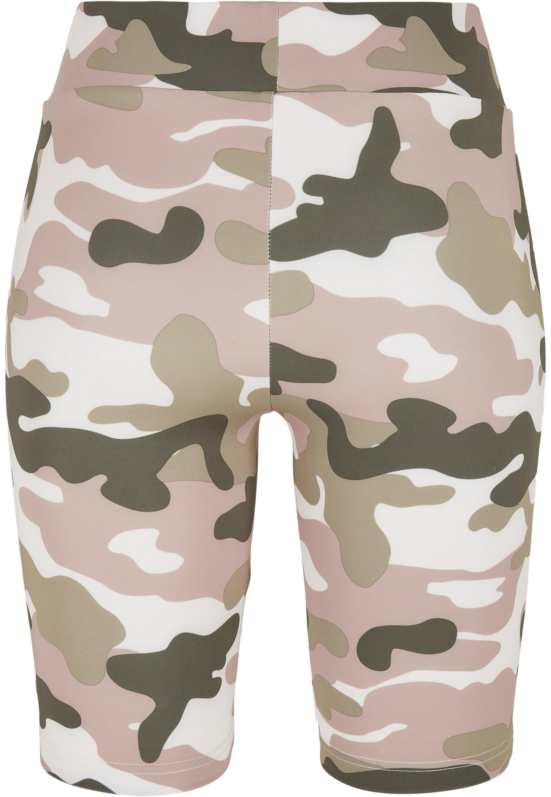 URBAN CLASSICS Stoffhose "Urban Classics Damen Ladies High Waist Camo Tech günstig online kaufen