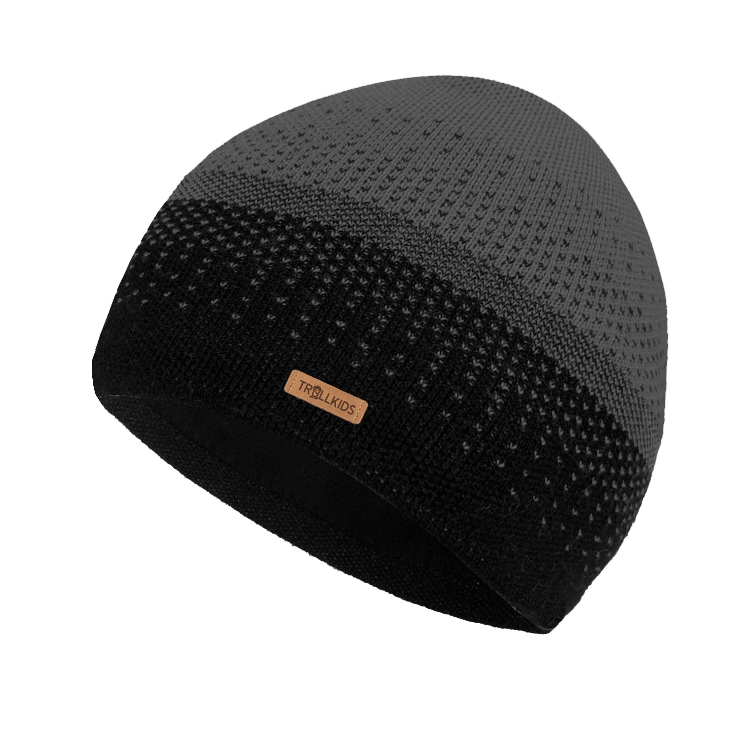 TROLLKIDS Strickmütze "KIDS MERINO CAP" mit Jacquard-Muster, atmungsaktiv