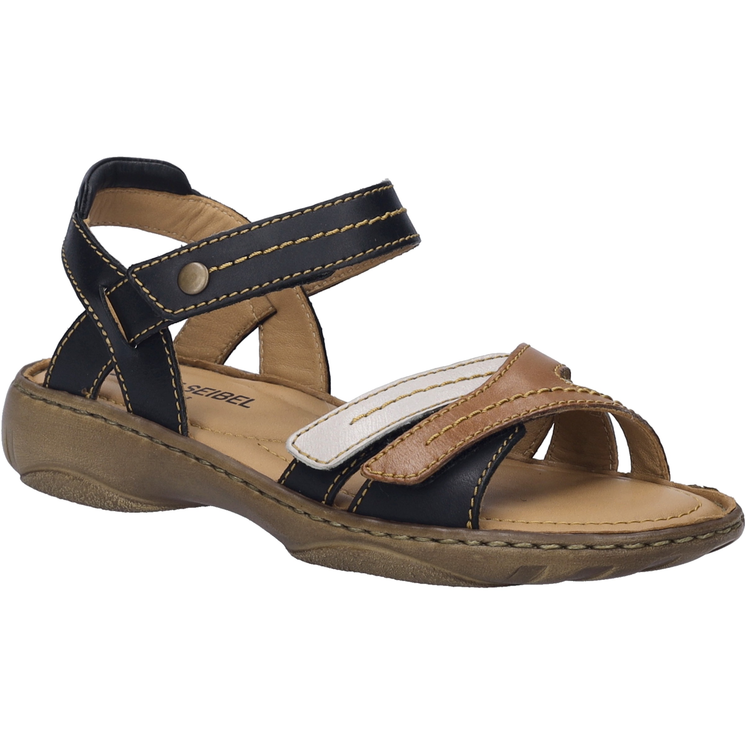 Josef Seibel Sandale "Debra 62, schwarz-multi" günstig online kaufen