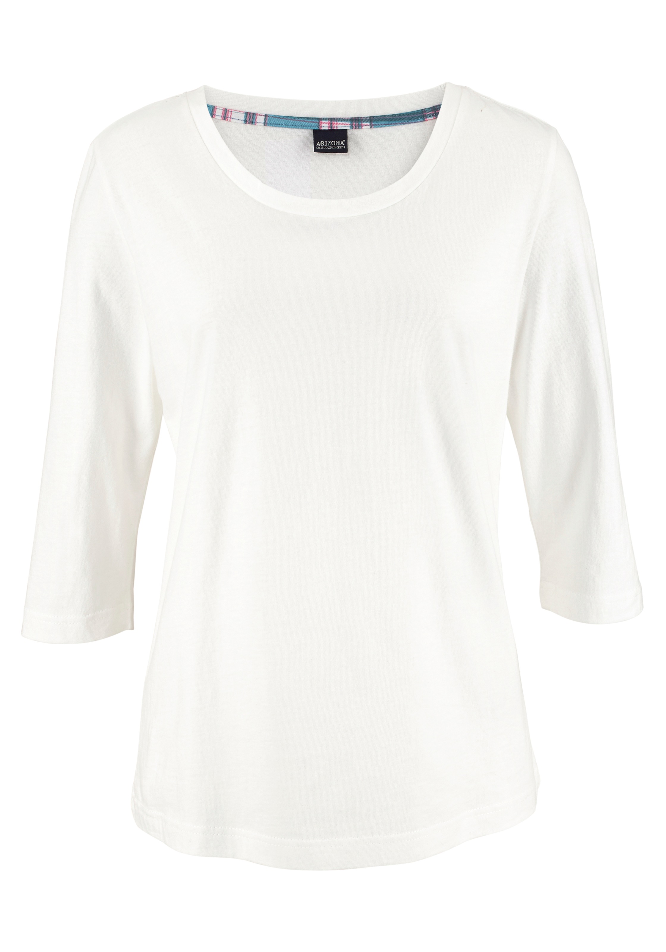 Arizona Pyjama 2-teilig, 2 tlg. mit karierter Hose günstig online kaufen