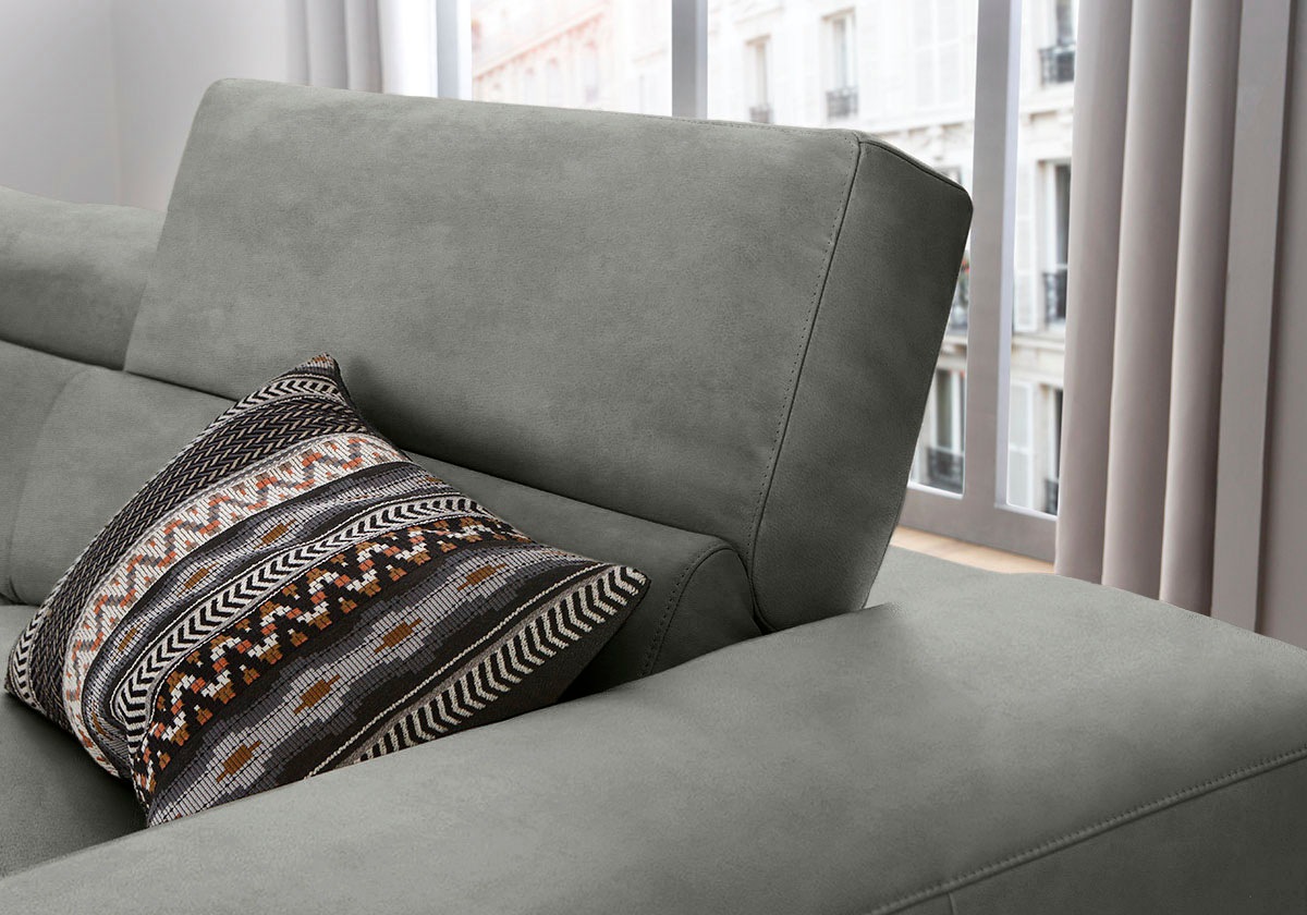 Thumbnail - W.SCHILLIG Ecksofa "piedroo, Designsofa mit tollem Sitzkomfort, bequem und elegant, L-Form" Kopfteilverstellung, wahlwei...