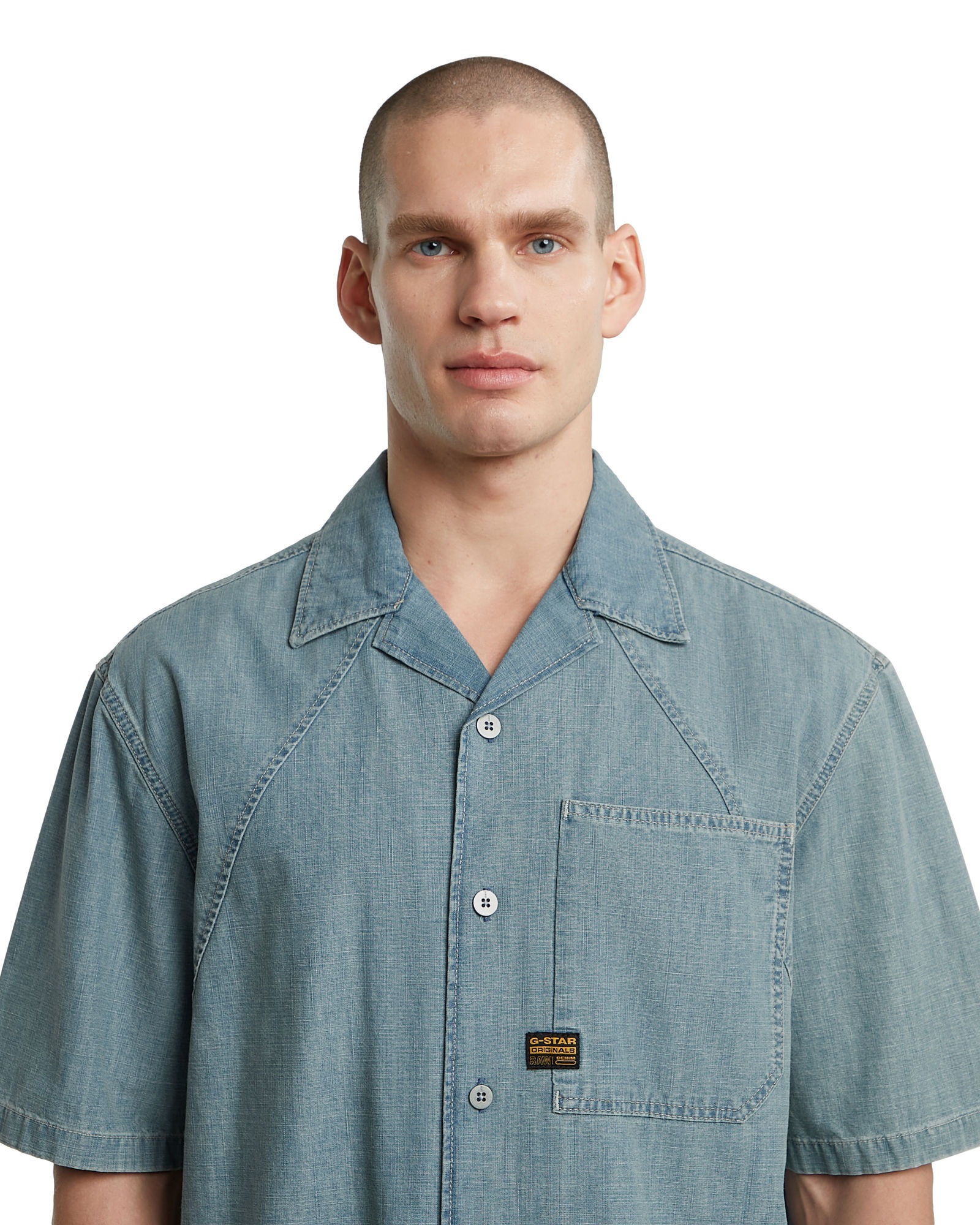 G-STAR Langarmshirt »Track Relaxed Hemd«