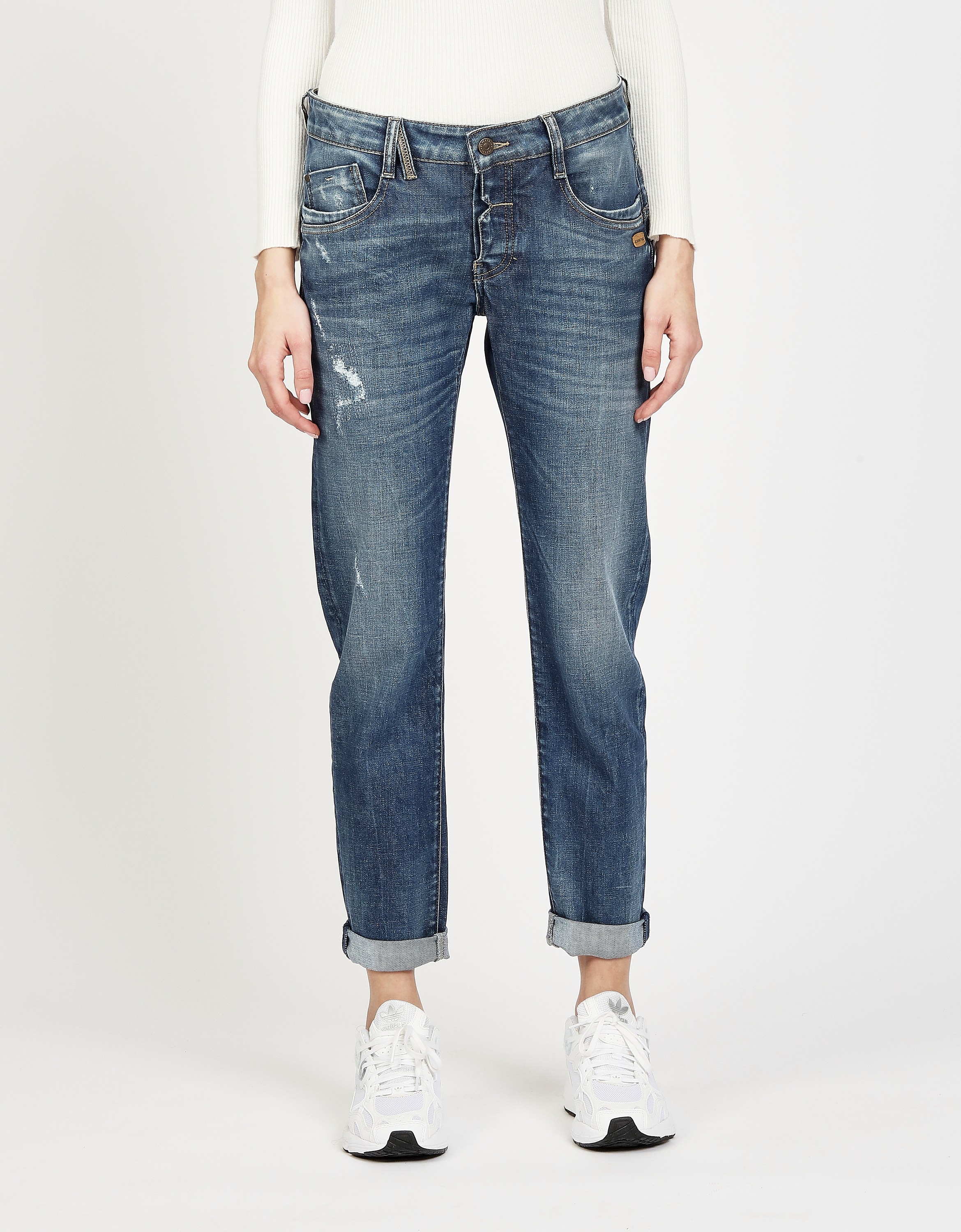 GANG Relax-fit-Jeans "94GERDA" mit besonderer Struktur günstig online kaufen