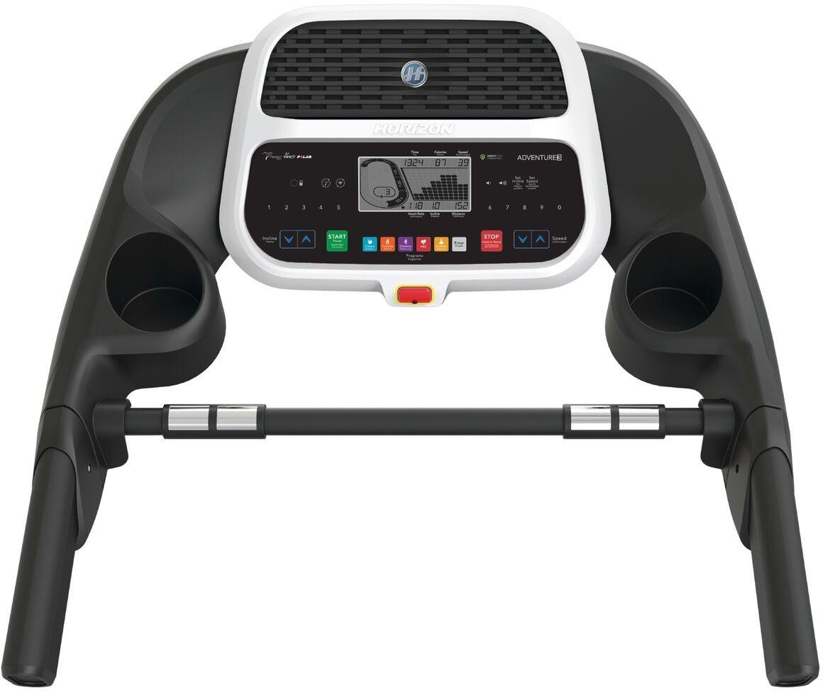 Horizon Fitness Laufband »Adventure 3«, (mit Ausklappautomatik Soft-Drop-System und Tablet-Halterung), bis max. 18 km/h, klappbar