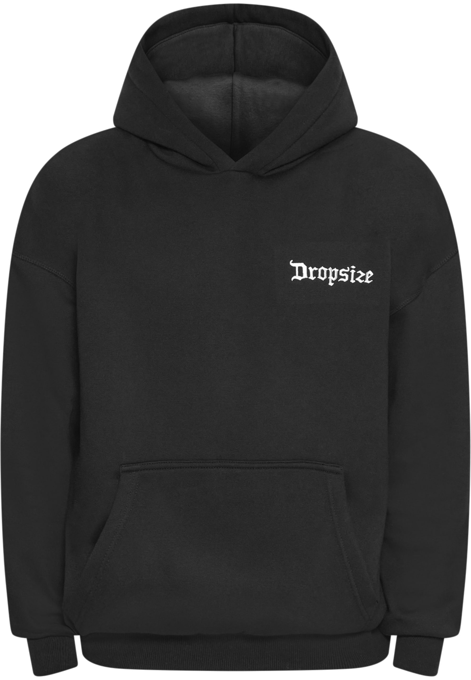 Dropsize Kapuzensweatshirt "Dropsize Dropsize Heavy Oversize Fear Death Hoodie", 1 Stk.