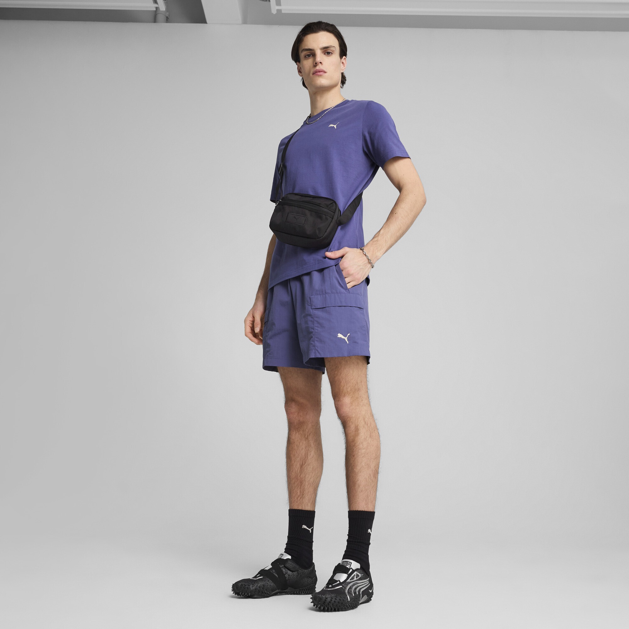 PUMA Shorts »WARDROBE ESS Relaxed 6" Cargoshorts Herren«