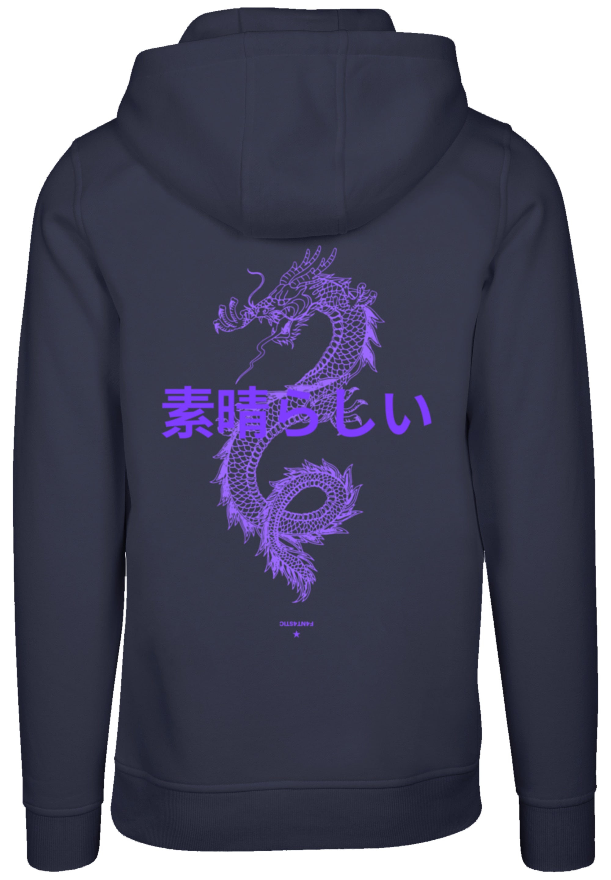 F4NT4STIC Kapuzenpullover Hoodie, kaufen lila«, BAUR Warm, Bequem »Dragon | online