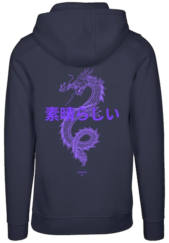 Kapuzenpullover »Dragon lila«