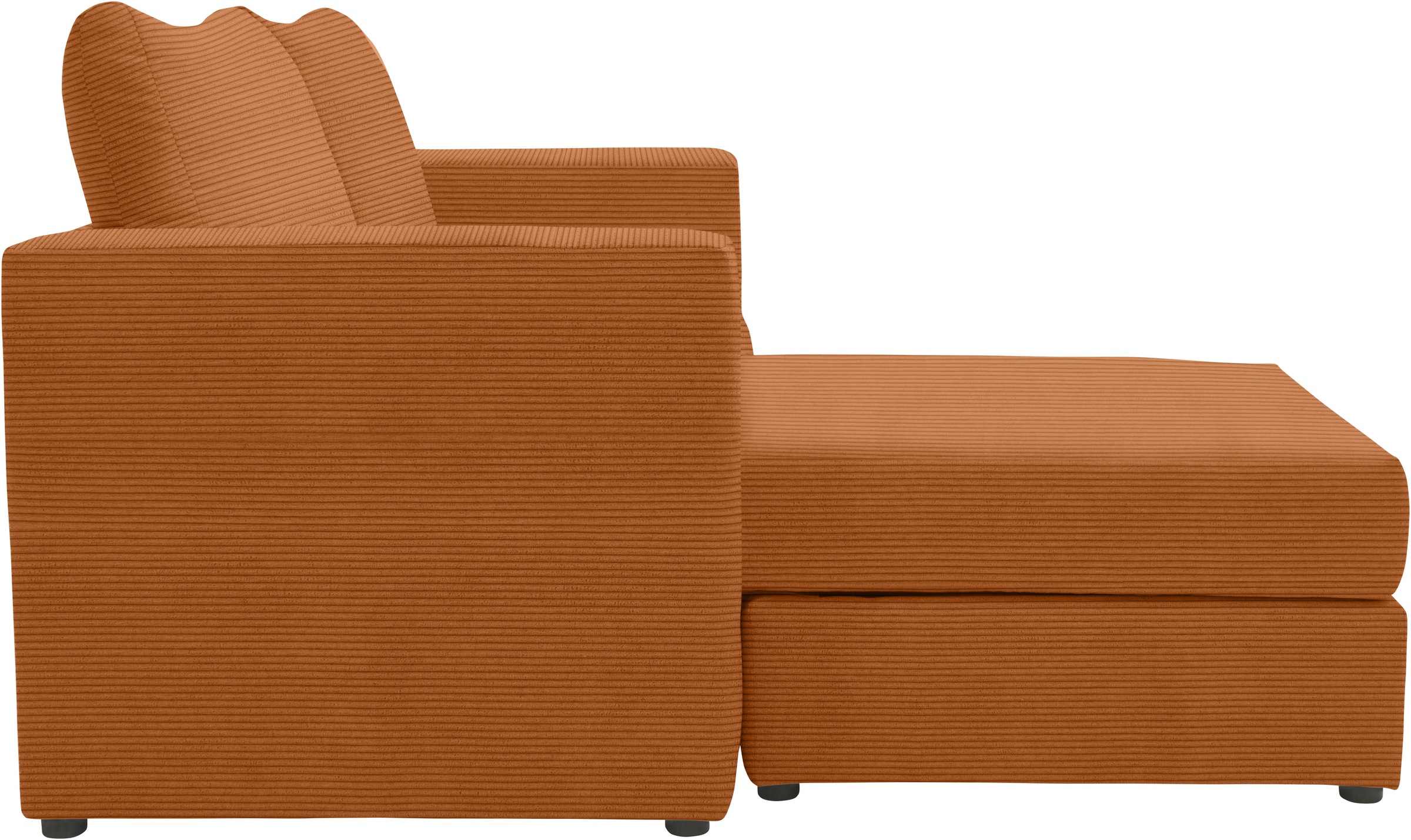 DOMO collection 2-Sitzer »800015, als Sitzmöbel oder Schlafgelegenheit nutzbar, Schlafsofa«, Sitzfläche mit Federkern, inkl. 2 Rückenkissen