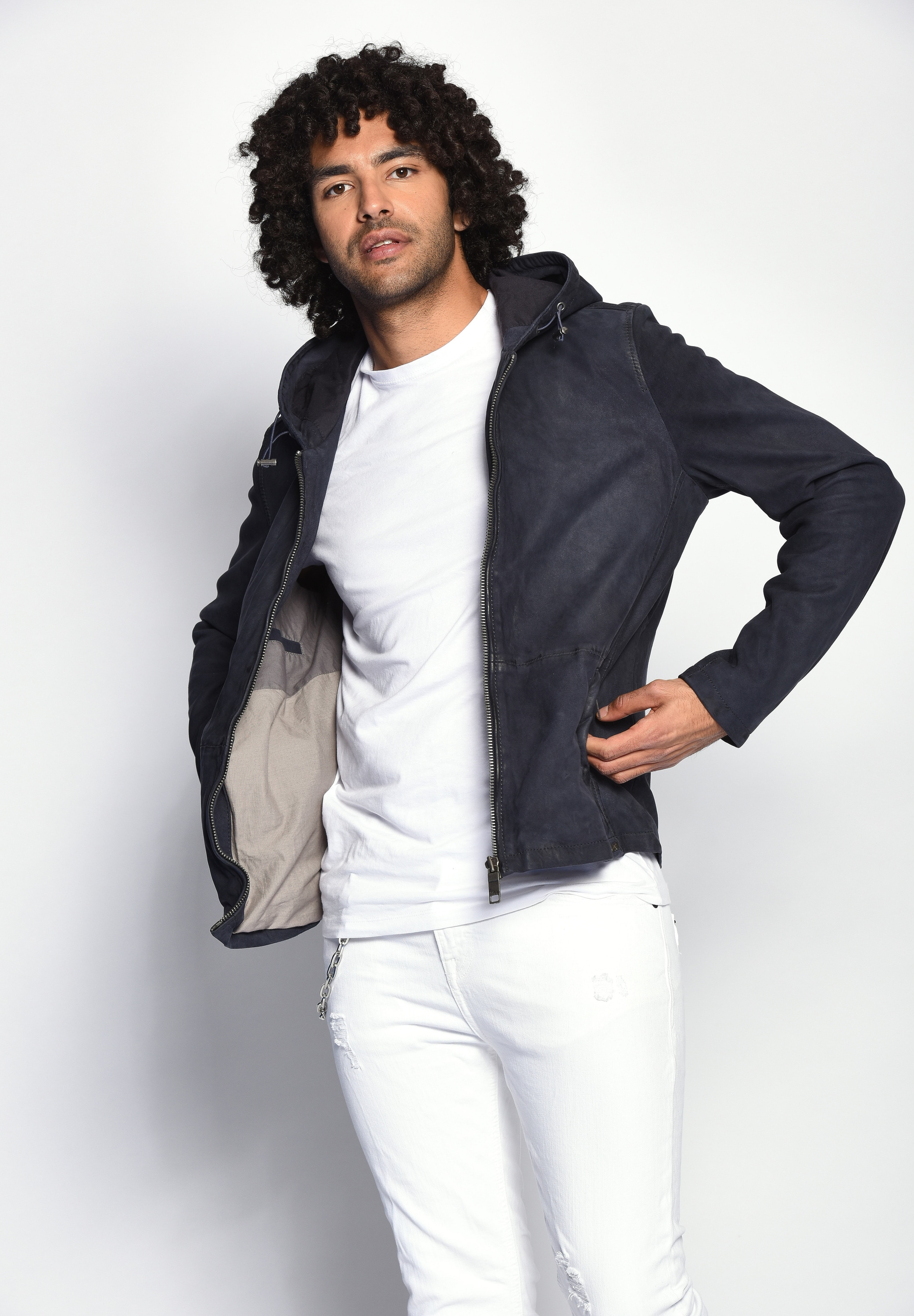 Maze Lederjacke »Baton«