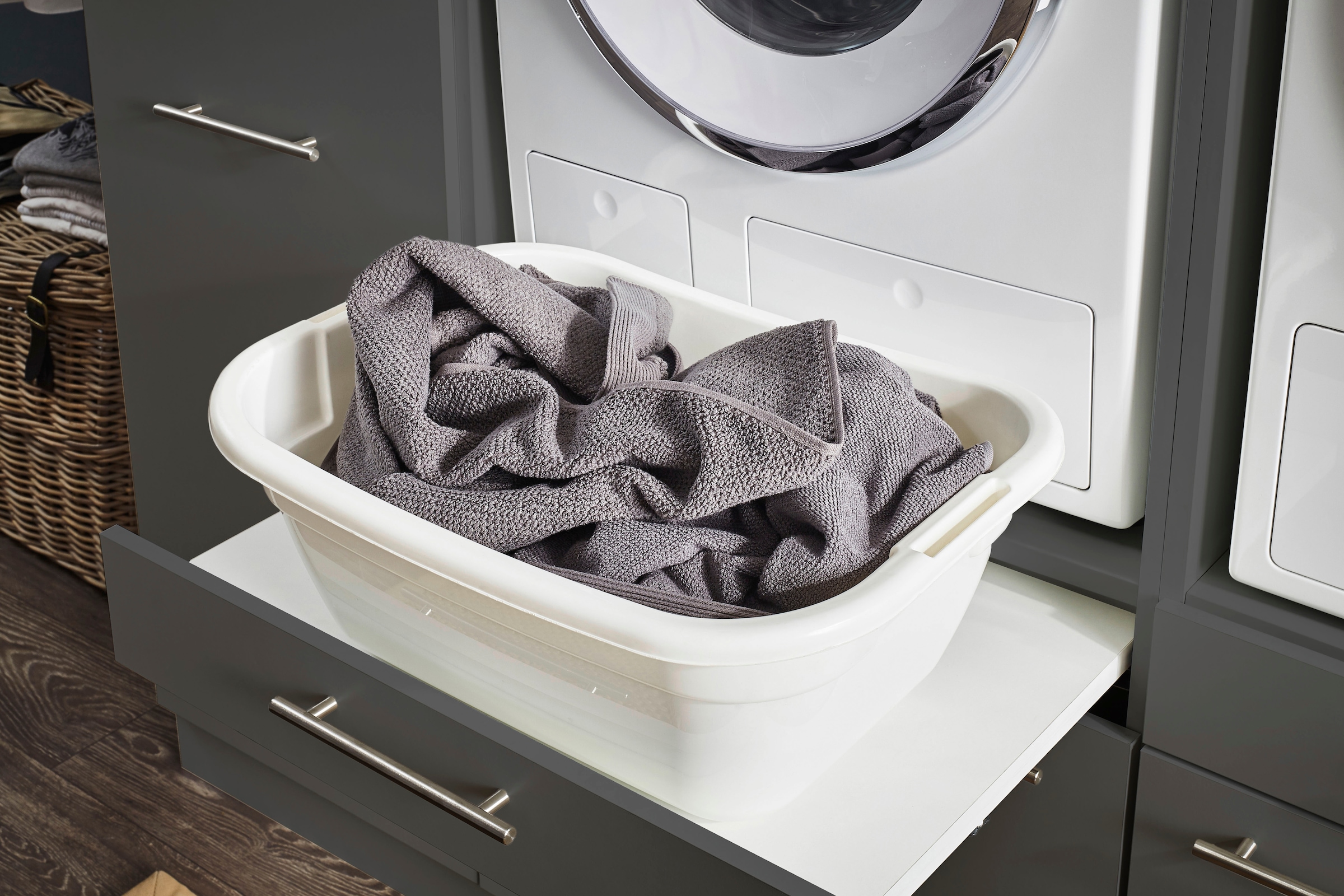 Laundreezy Mehrzweckschrank-Set »Laundreezy, 3-tlg. Mehrzweckschrank-Set B/H/T 186/162/68 cm« 3 Stk. tlg.