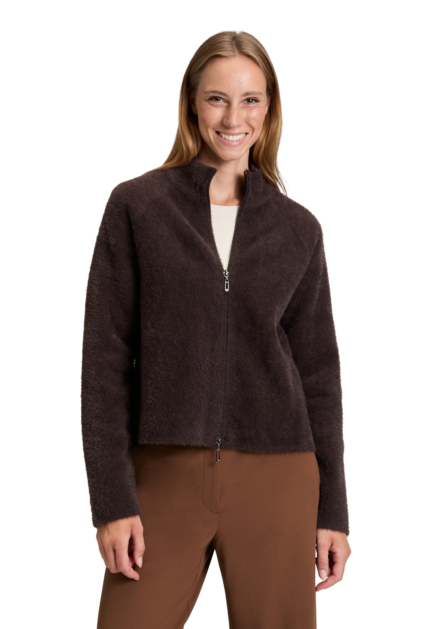Betty Barclay Strickjacke "Damen mit Reißverschluss" 1 Stk. günstig online kaufen