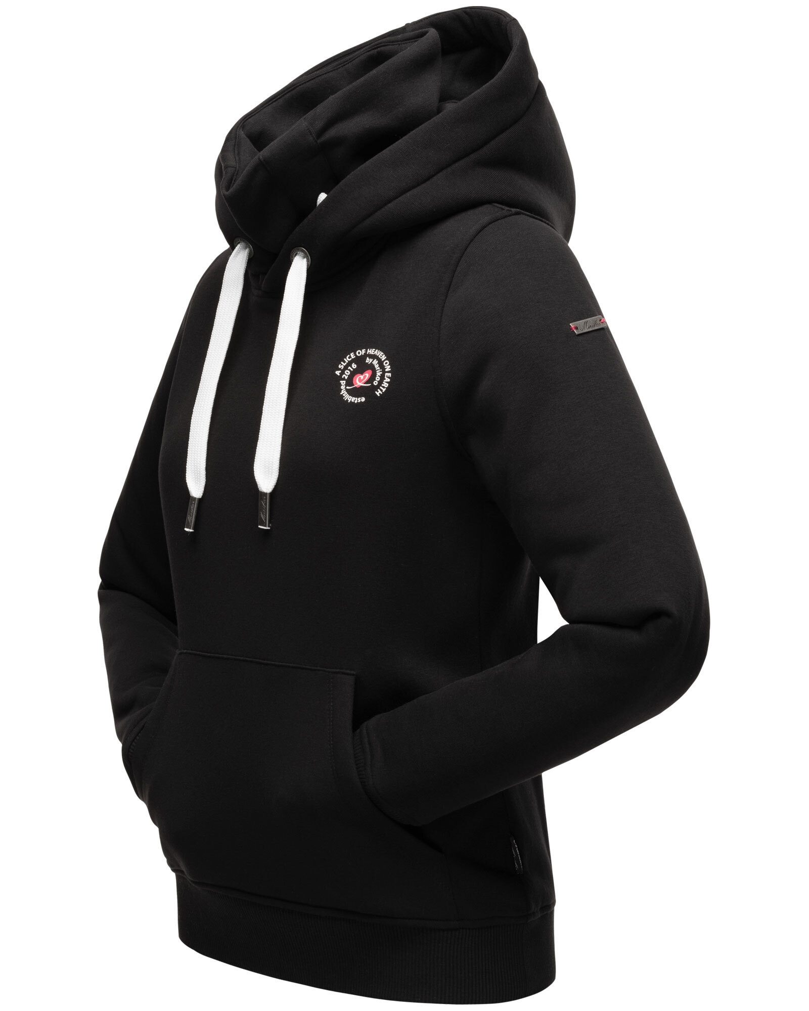 Marikoo Kapuzenpullover »Chihiroo«, Kapuzenpullover mit warmem Innenkragen
