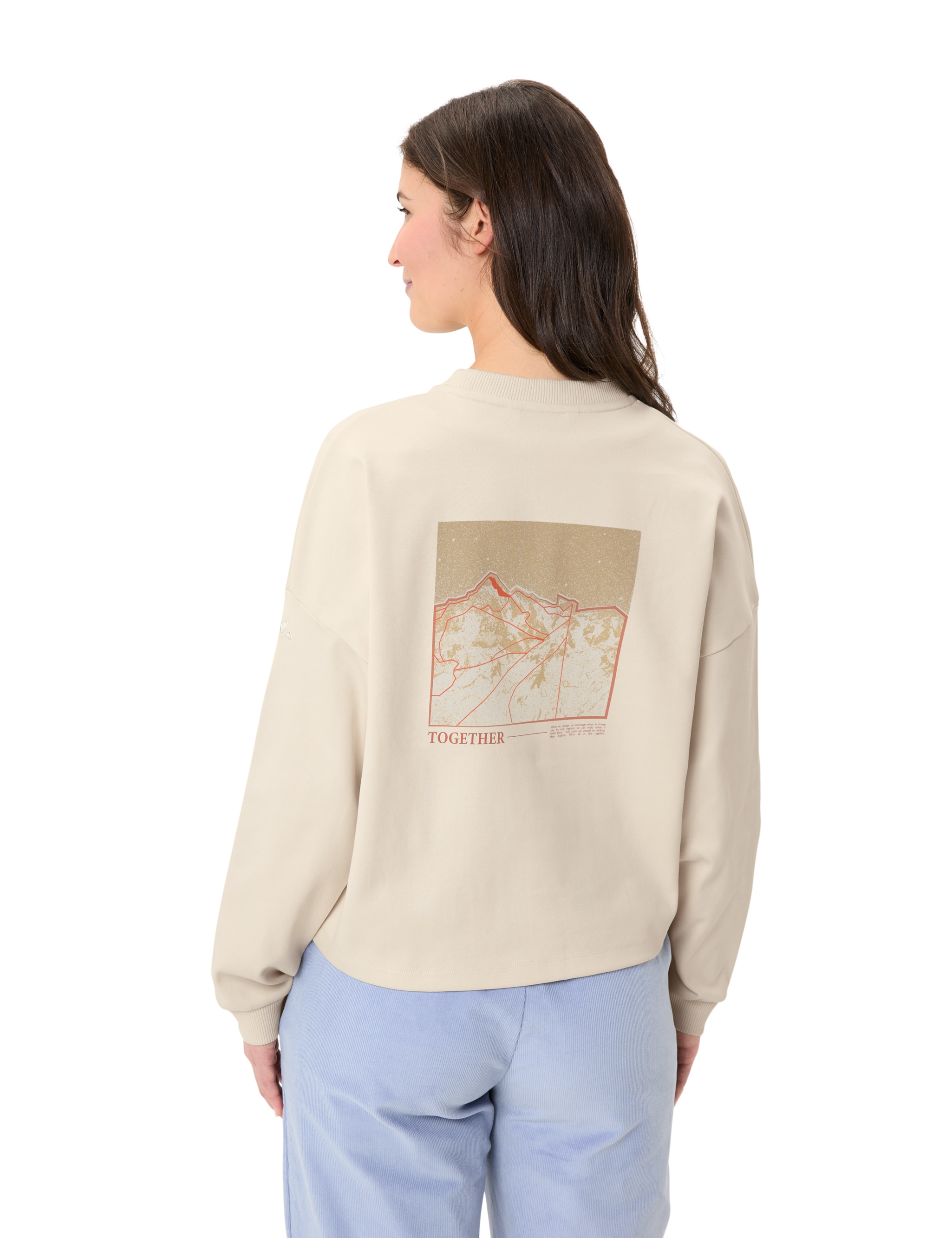 VAUDE Langarmshirt »WOMEN'S NAJUN LS SHIRT«, (1 tlg.)