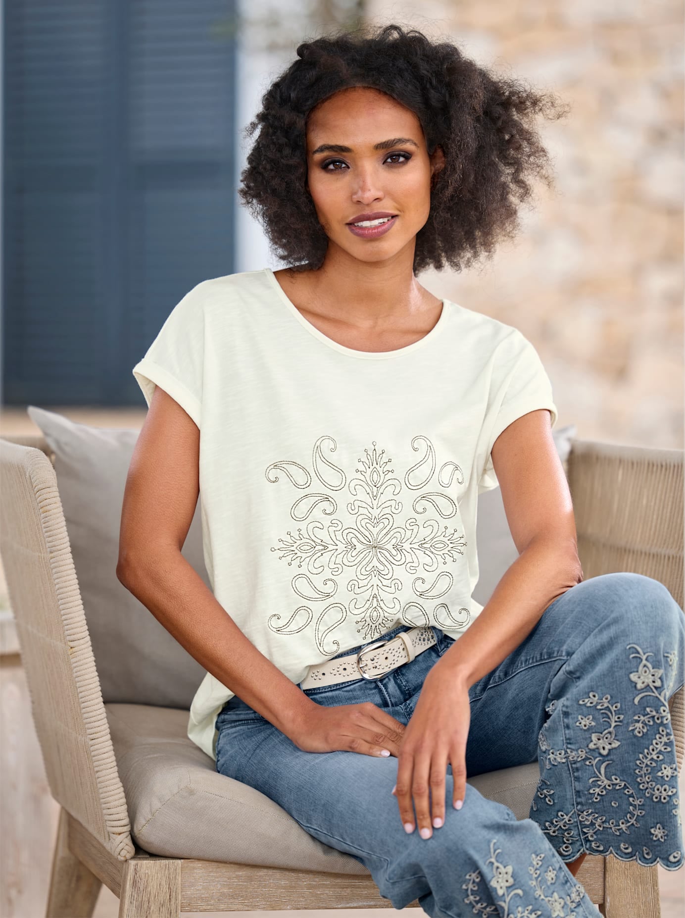 heine Kurzarmshirt "Shirt" 1 Stk. tlg. günstig online kaufen