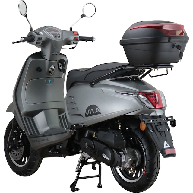 Alpha Motors Motorroller »Vita«, 50 cm³, 45 km/h, Euro 5, 2,99 PS, inkl.  Topcase | BAUR
