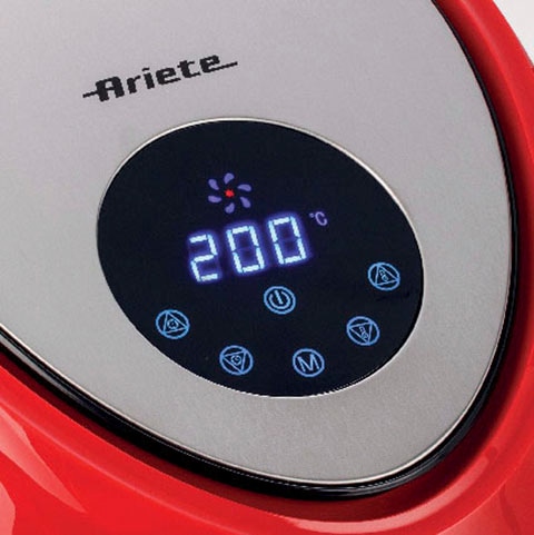 Ariete Heißluftfritteuse »4618R Airy Fryer XXL rot«, 1800 W