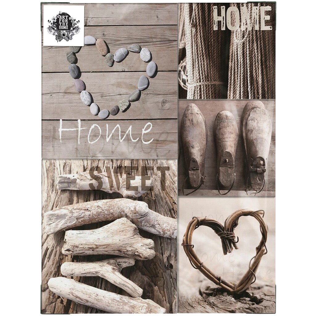 Art for the home Bild »home sweet home«, (5 St.)