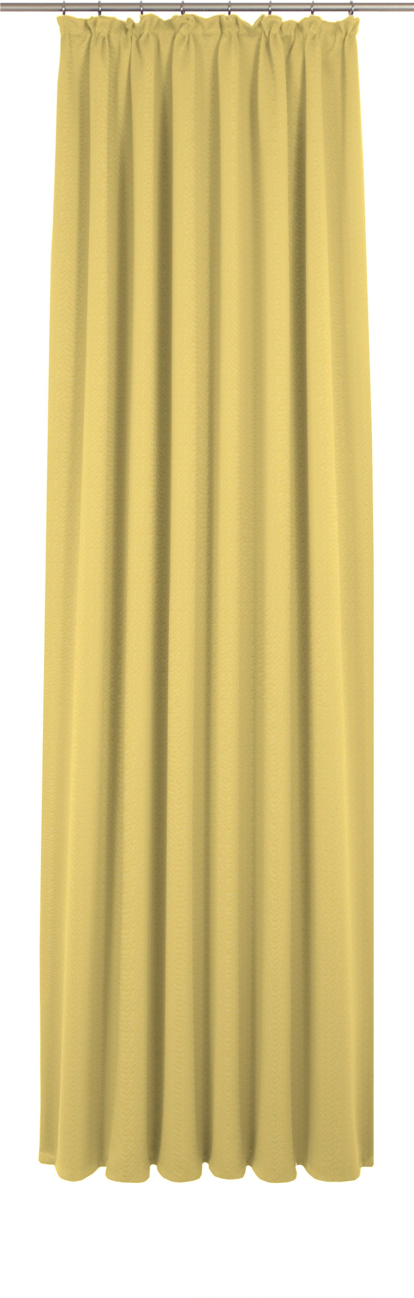 Adam Vorhang "Uni Collection light, nach Wunschmaß" Kräuselband 1 Stk. tlg. aus 100% Bio-Baumwolle, Vorhang nach Wunschmaß