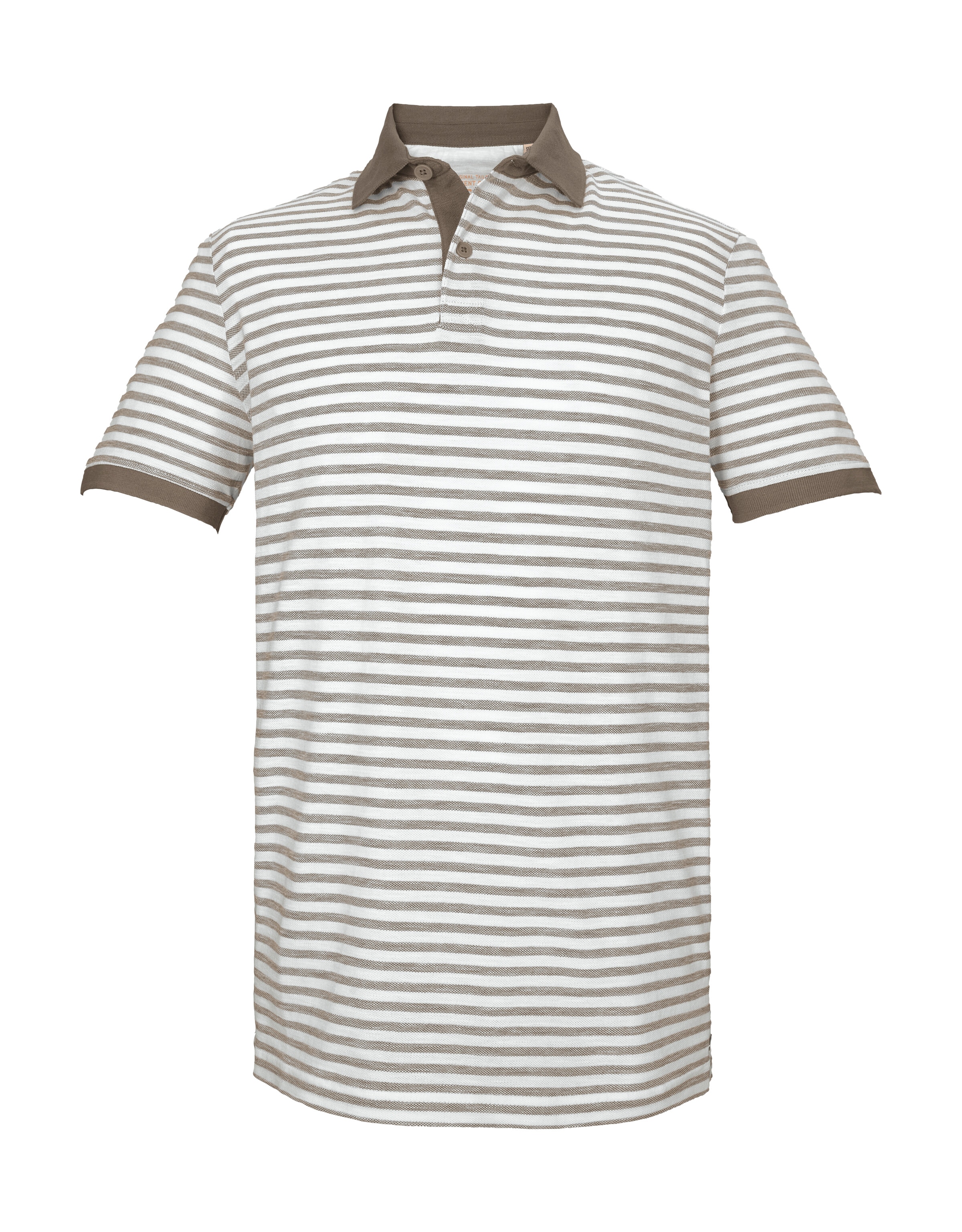 Poloshirt "GS 54 MN PLSHRT", Damen, Gr. XL, sand, Obermaterial: 100% Baumwolle;Obermaterial 2: 95% Baumwolle, 5% Elasthan, G.I.G.A. DX BY KILLTEC, ohne Ausschnitt, Shirts, Gestreiftes Herren Polo, 100% Baumwolle, Carbon Finish.