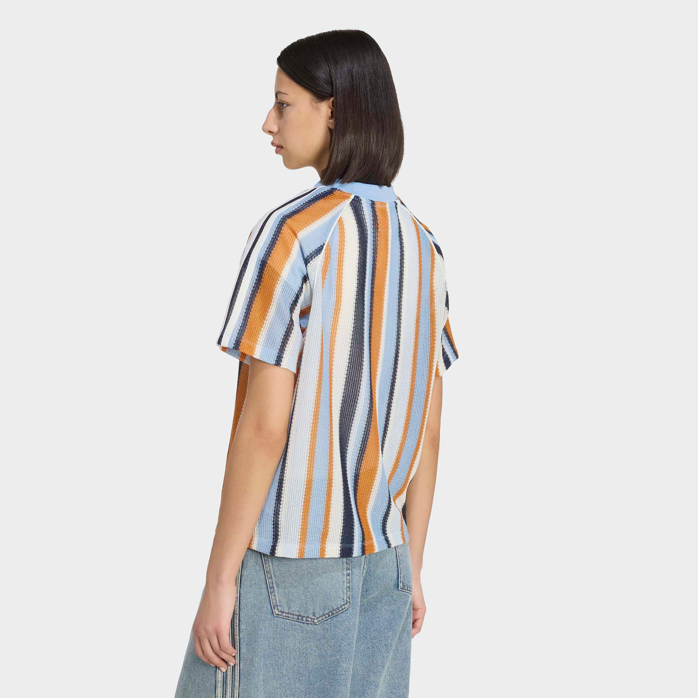 adidas Originals T-Shirt »ADIDAS ORIGINALS SUMMER GLOW OVERSIZE JERSEY, GEWIRKTES MATERIAL«