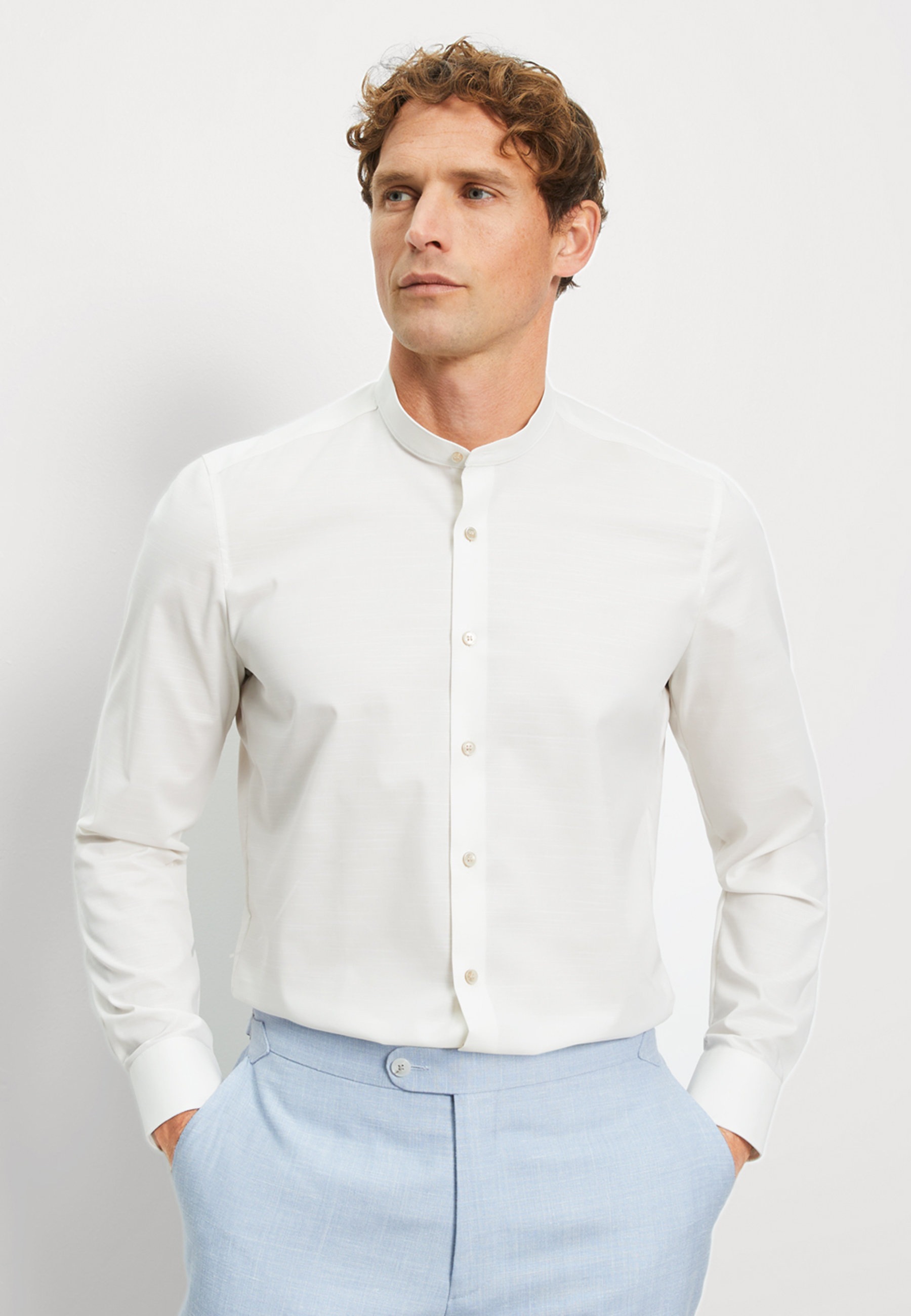 OLYMP Businesshemd "OLYMP Level Five, body fit, Stehkragen" günstig online kaufen