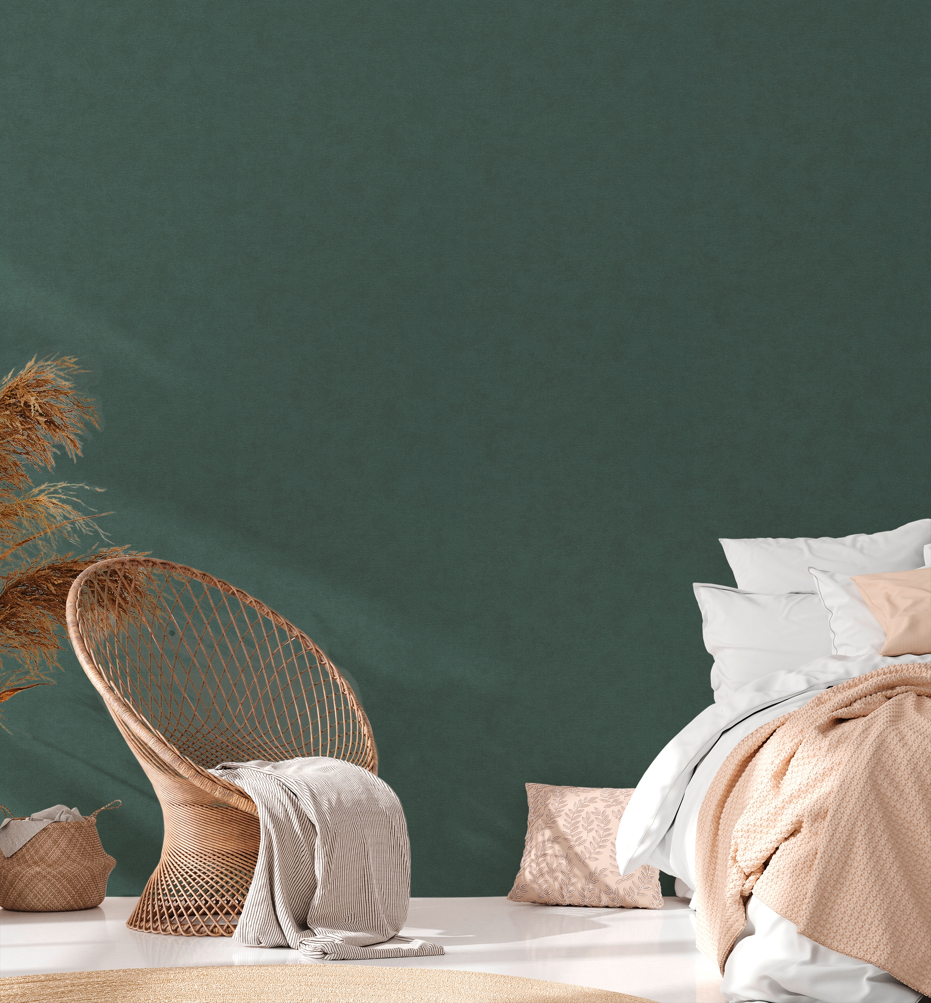 A.S. Création Vliestapete »Casual Living einfarbige Tapete Unitapete mit Struktur Landhaus«, matt, Vliestapete Uni für Schlafzimmer Küche Wohnzimmer Uni Design modern