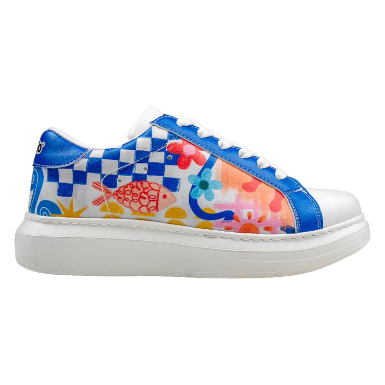 DOGO Sneaker »Verona Low-Top Sneaker Azur Damen Sneaker«  Handgefertigt