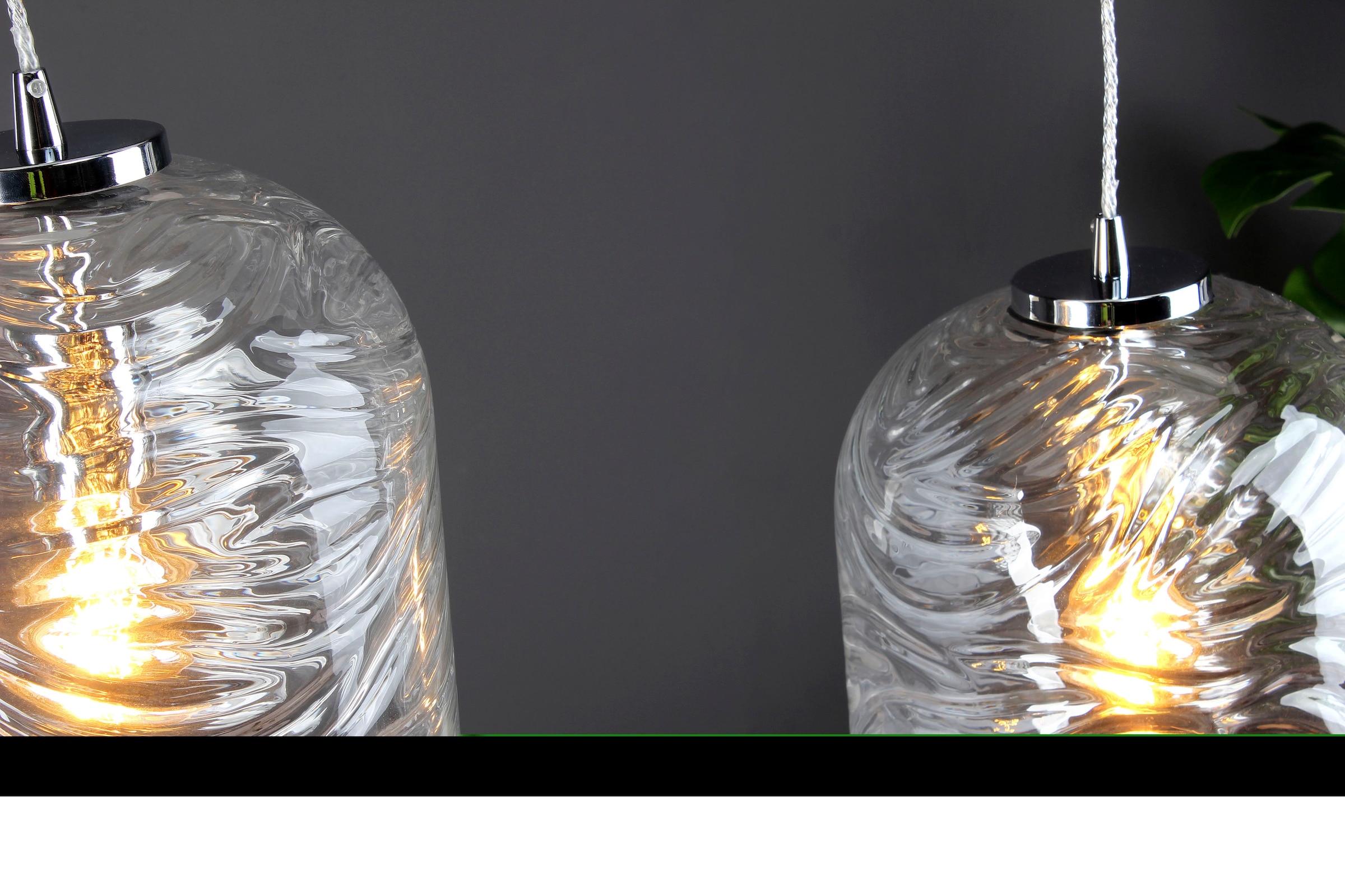 ECO-LIGHT Pendelleuchte »Nereide«, Leuchtmittel E27 | ohne Leuchtmittel