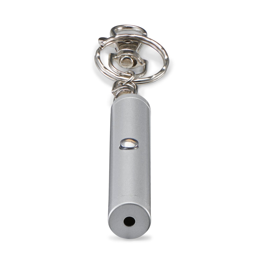 Hama Laserpointer »Laserpointer mit rotem Laser, 50 m Reichweite, Ring und Karabinerhaken«, rot