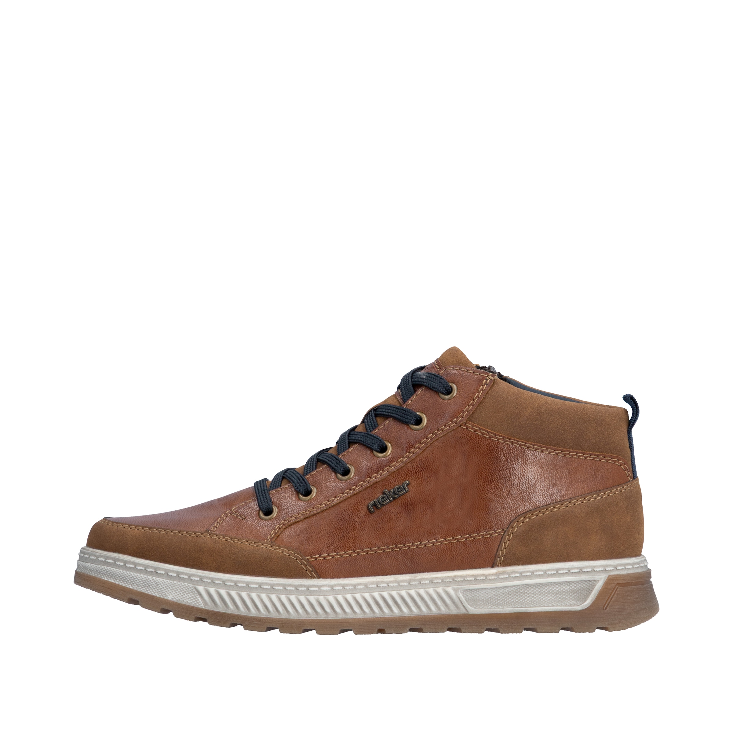Rieker Schnürboots  High Top Sneaker, Boots mit weichem Schaftrand