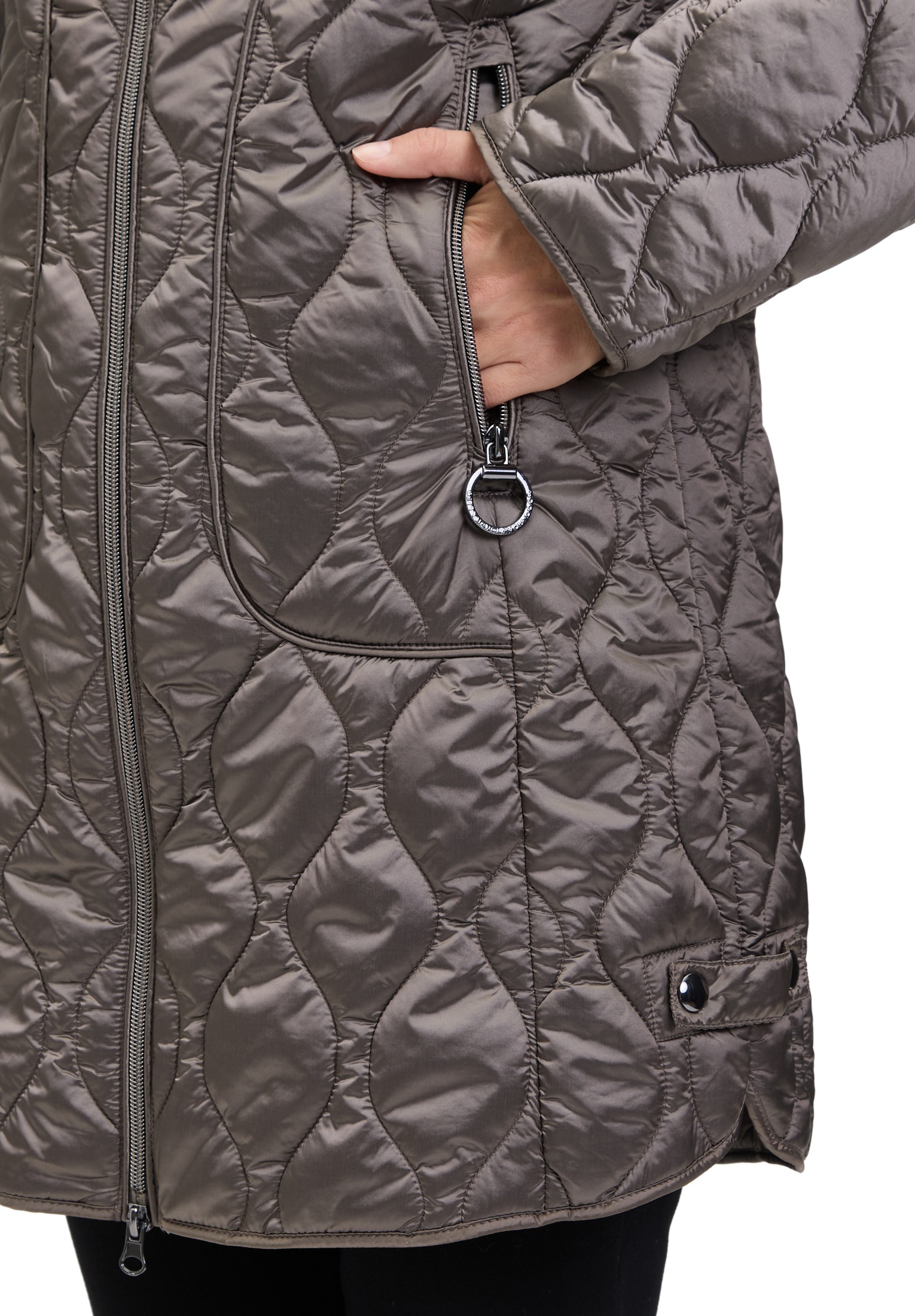 Betty Barclay Outdoorjacke »Betty Barclay Damen Outdoorjacke mit abnehmbarer Kapuze«, mit Kapuze