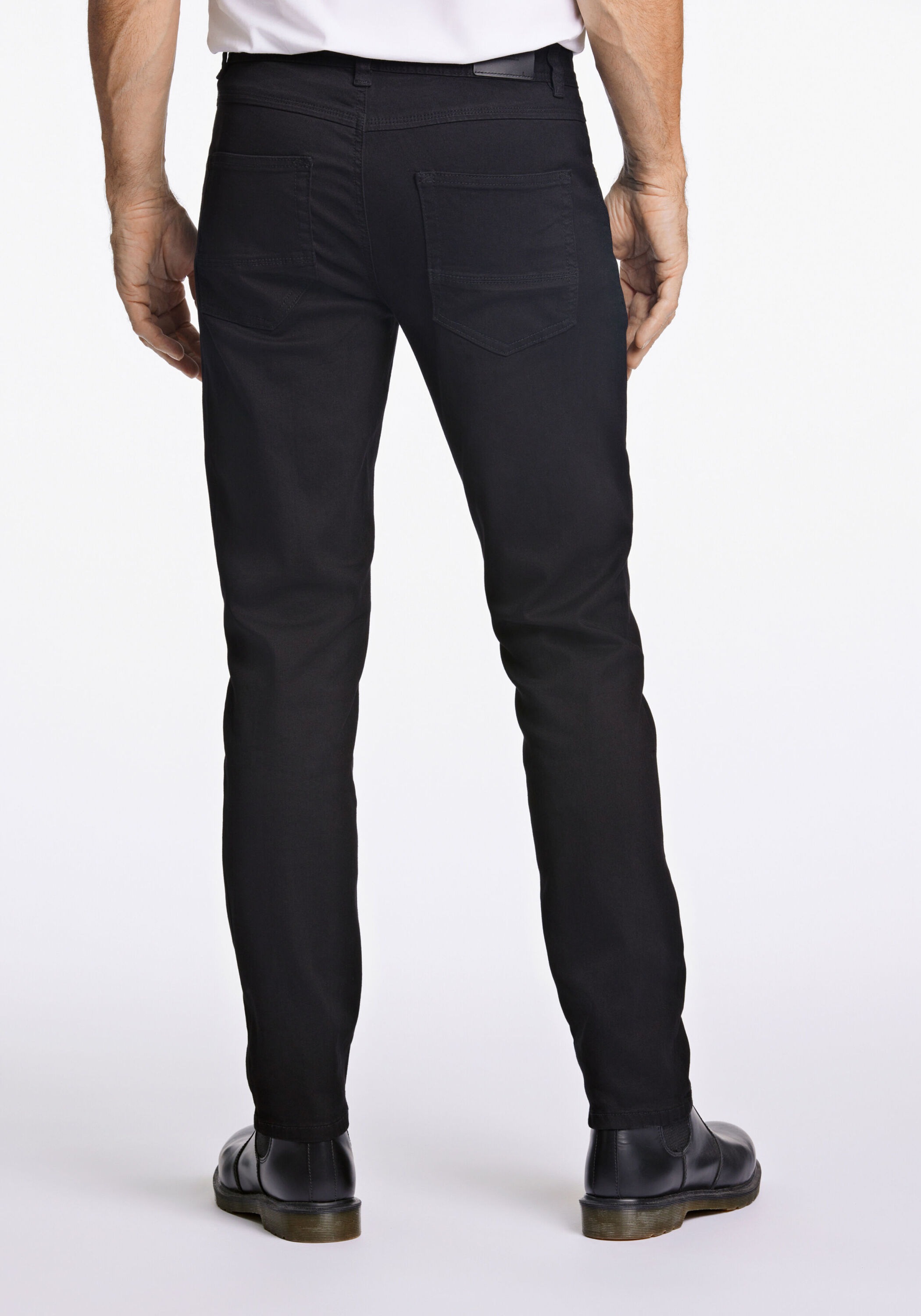 BISON 5-Pocket-Jeans "Jeans Tapered Fit" günstig online kaufen