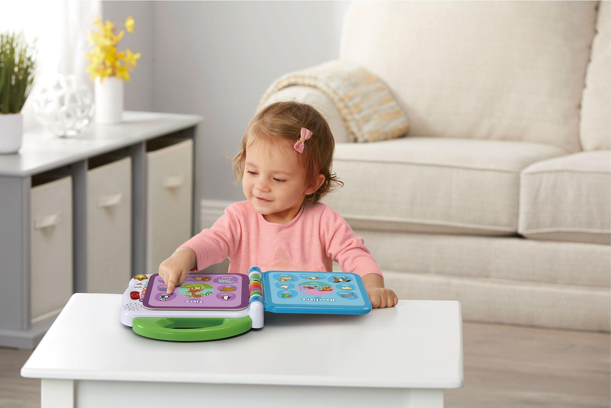 Vtech® Buch »VTechBaby, Mein 100-Wörter-Buch, weiß«, mit Sound und Licht