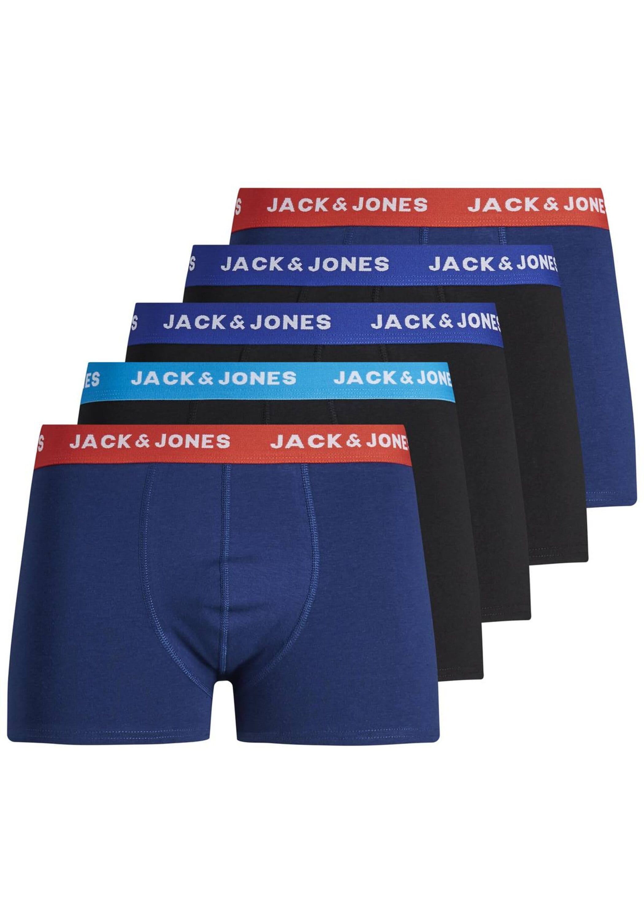 Jack & Jones Boxershorts "Boxershort JACLEE TRUNKS 5 PACK 5er Pack"