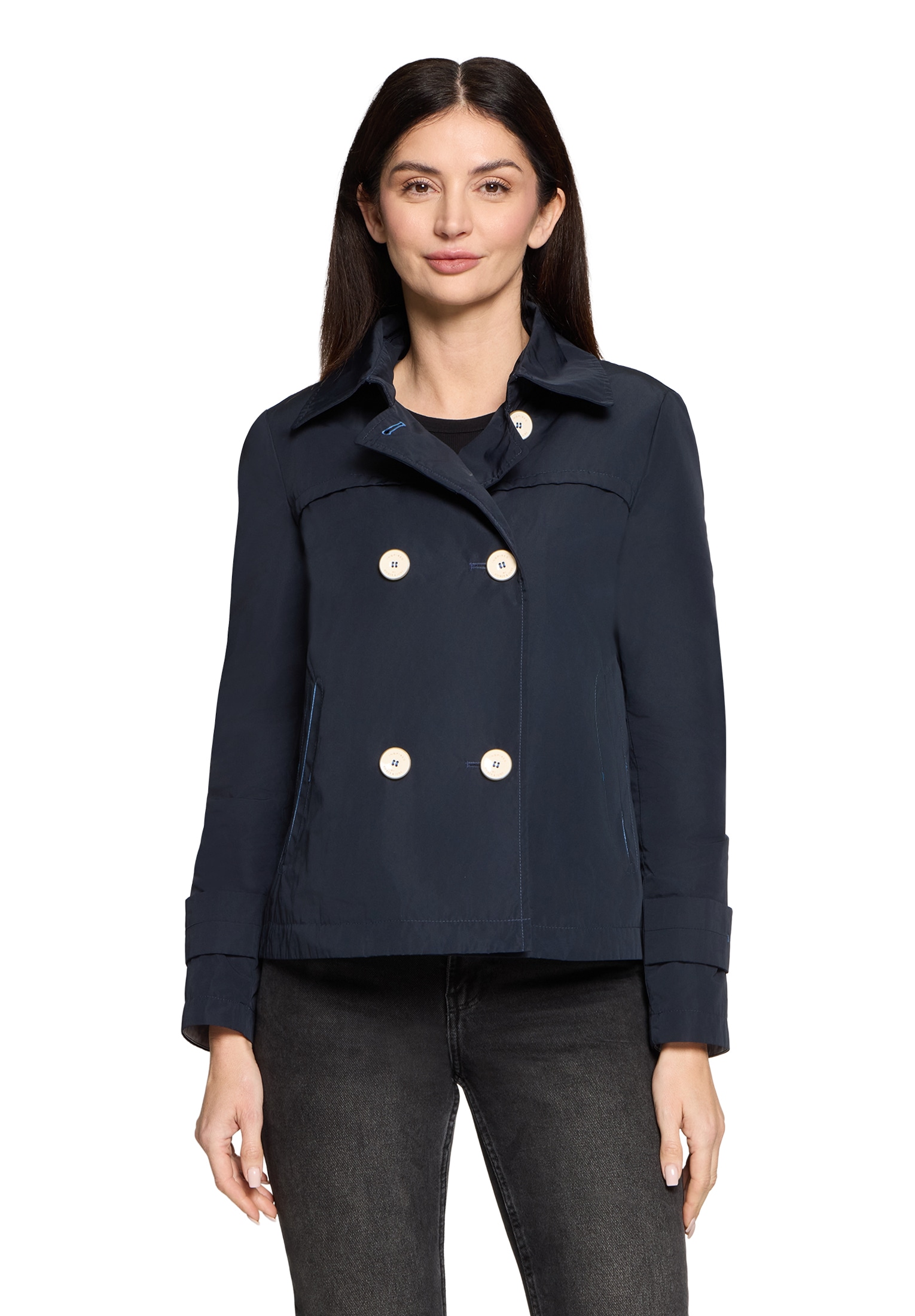 Amber & June Sommerjacke "Damen mit Kragen" günstig online kaufen