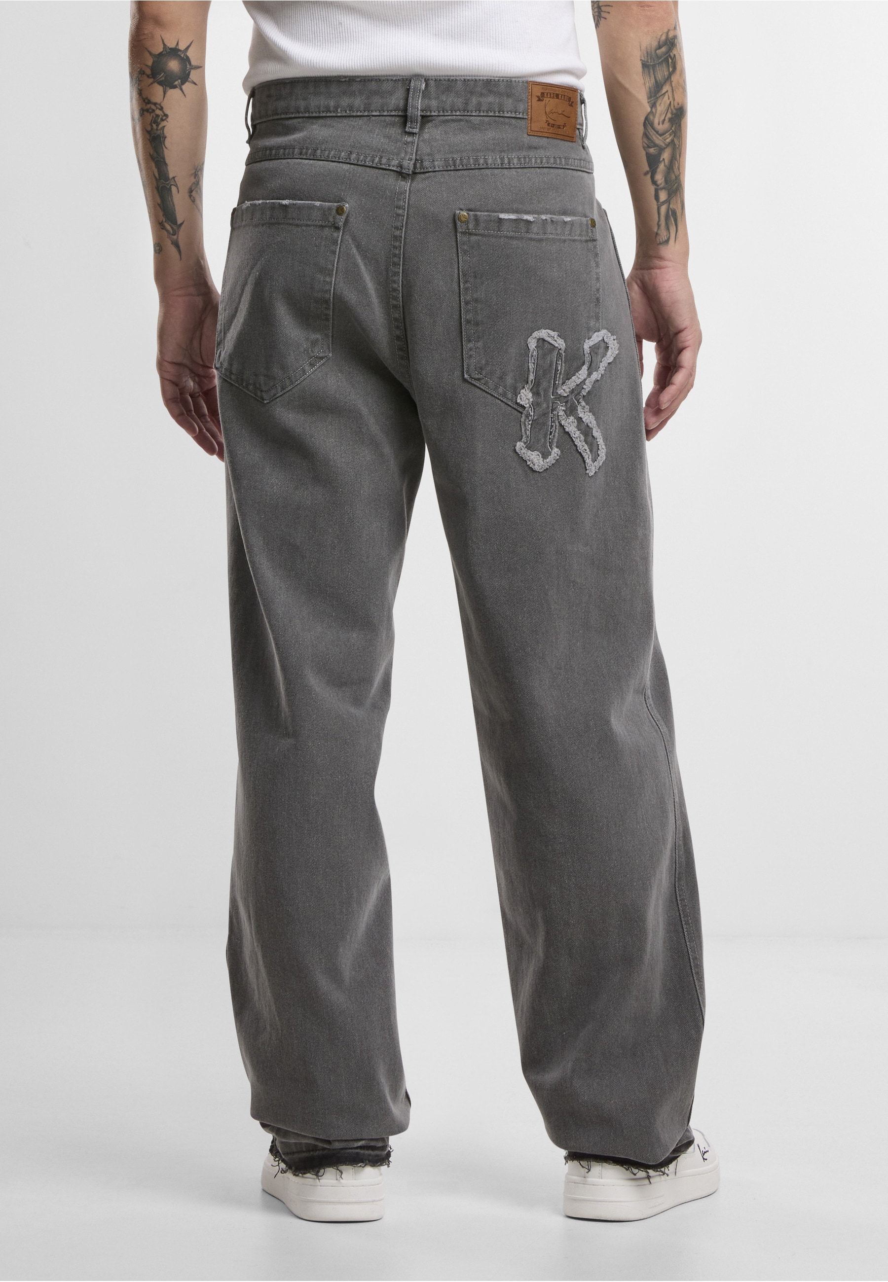 Karl Kani Bequeme Jeans »Karl Kani KK Patch Baggy Five Pocket Denim vintage«