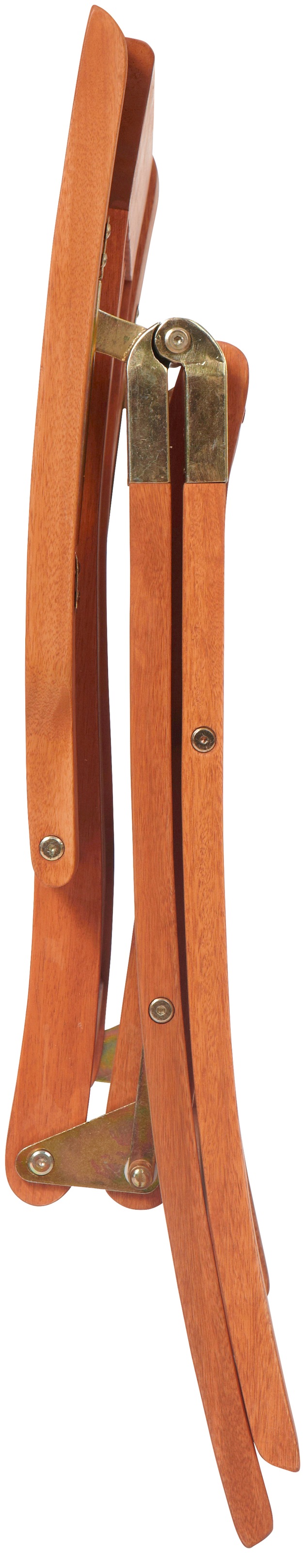 Gartenstuhl MERXX "Bordeaux, Eukalyptusholz", braun, B:63cm H:62cm T:110cm, Massivholz, Stühle, Gartenstuhl, klappbar, verstellbar 3